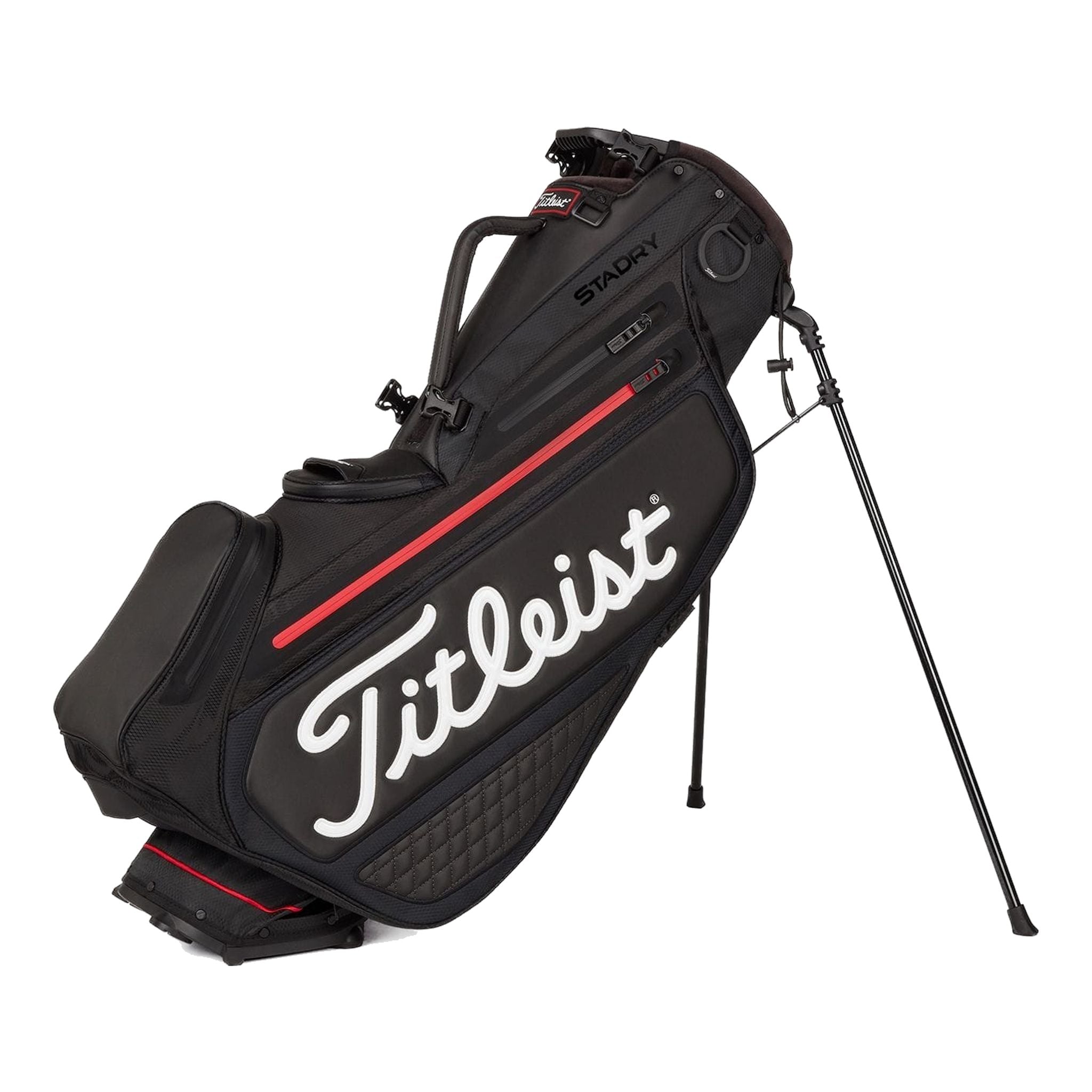 Sac trépied Titleist Premium StaDry Jet Black Tour