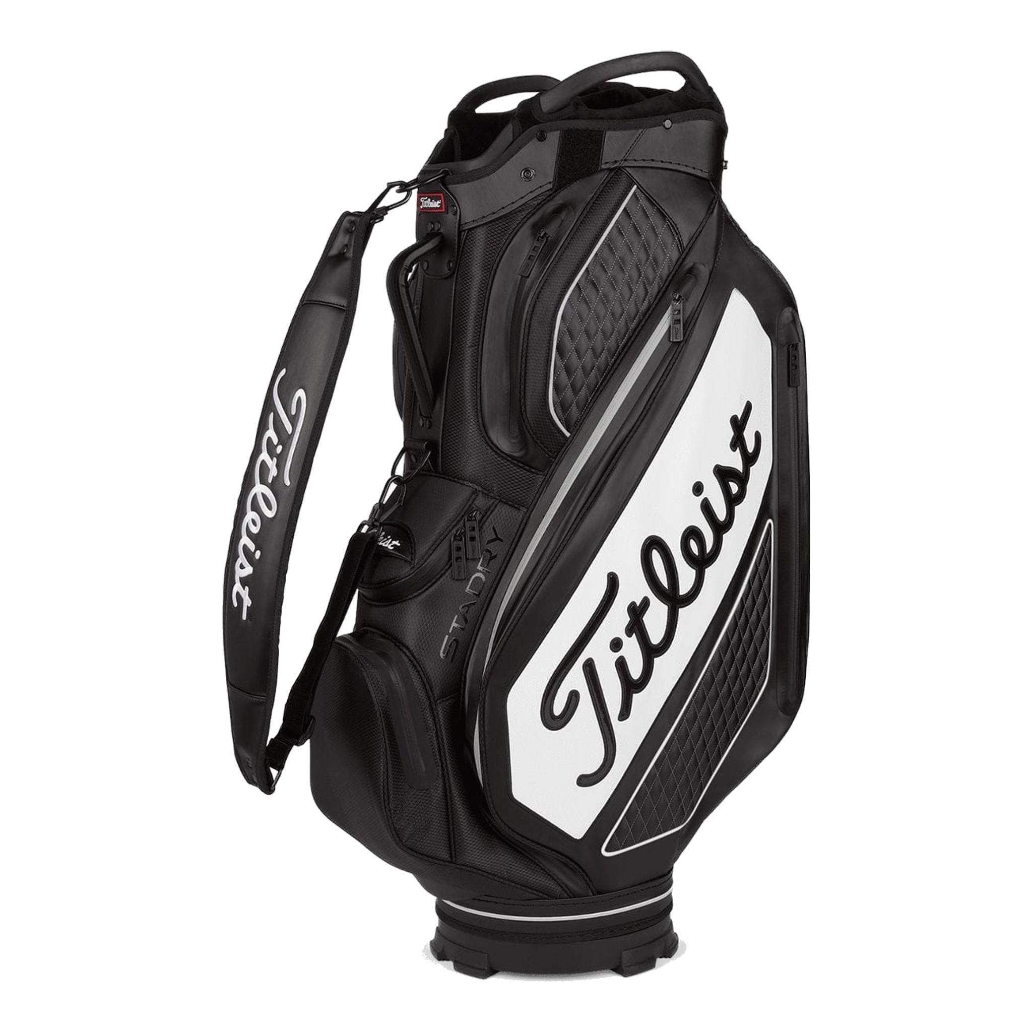 Sac chariot Titleist Premium StaDry noir de jais