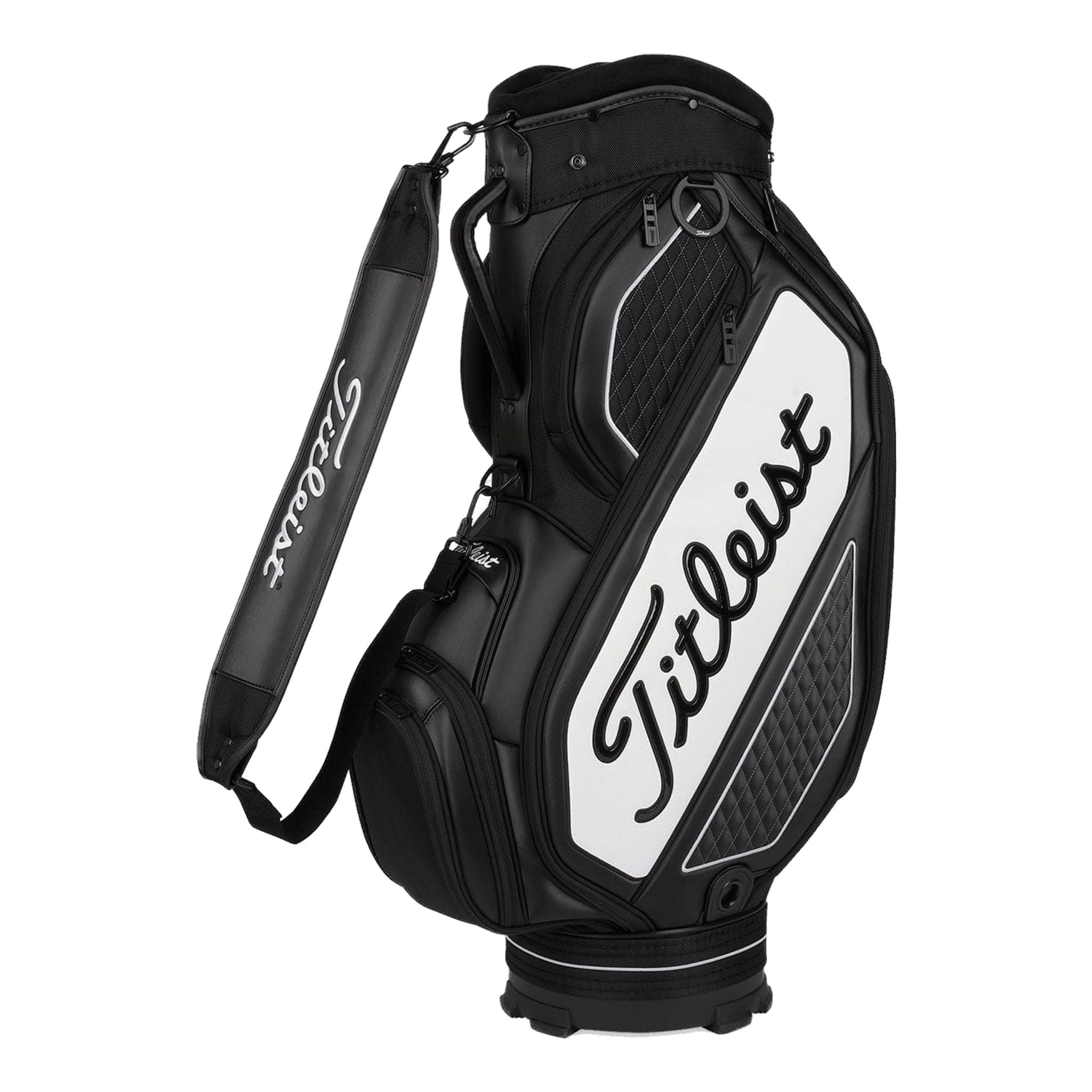 Sac chariot Titleist Premium StaDry noir de jais