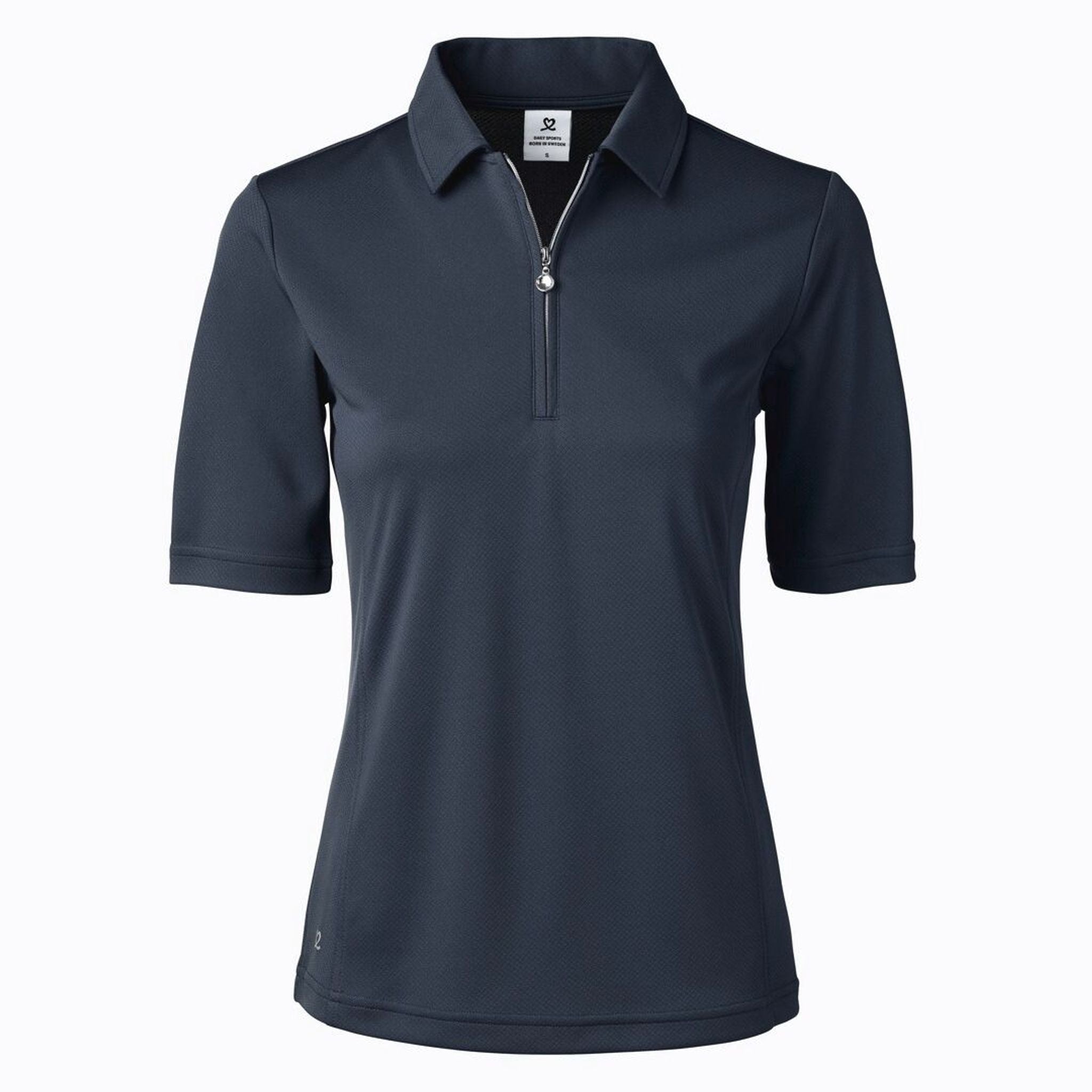 Polo de golf blanc à manches longues Daily Sports Macy, taille XS femme