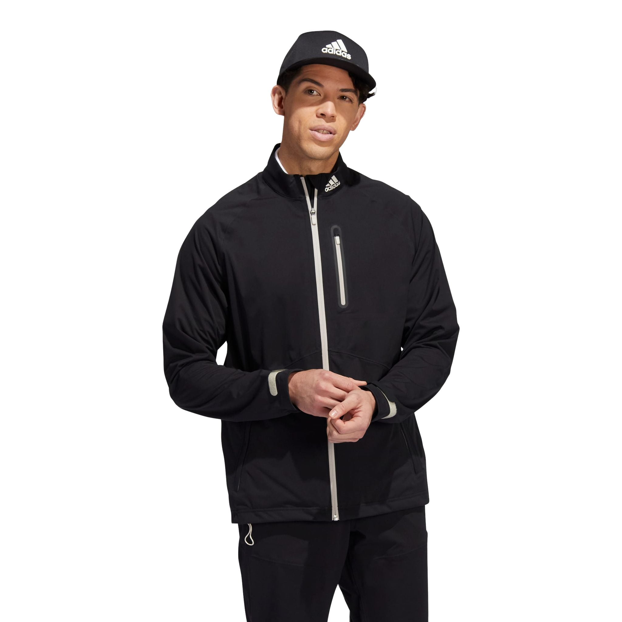 Veste de golf Adidas Rain.Ready en chanvre pour homme