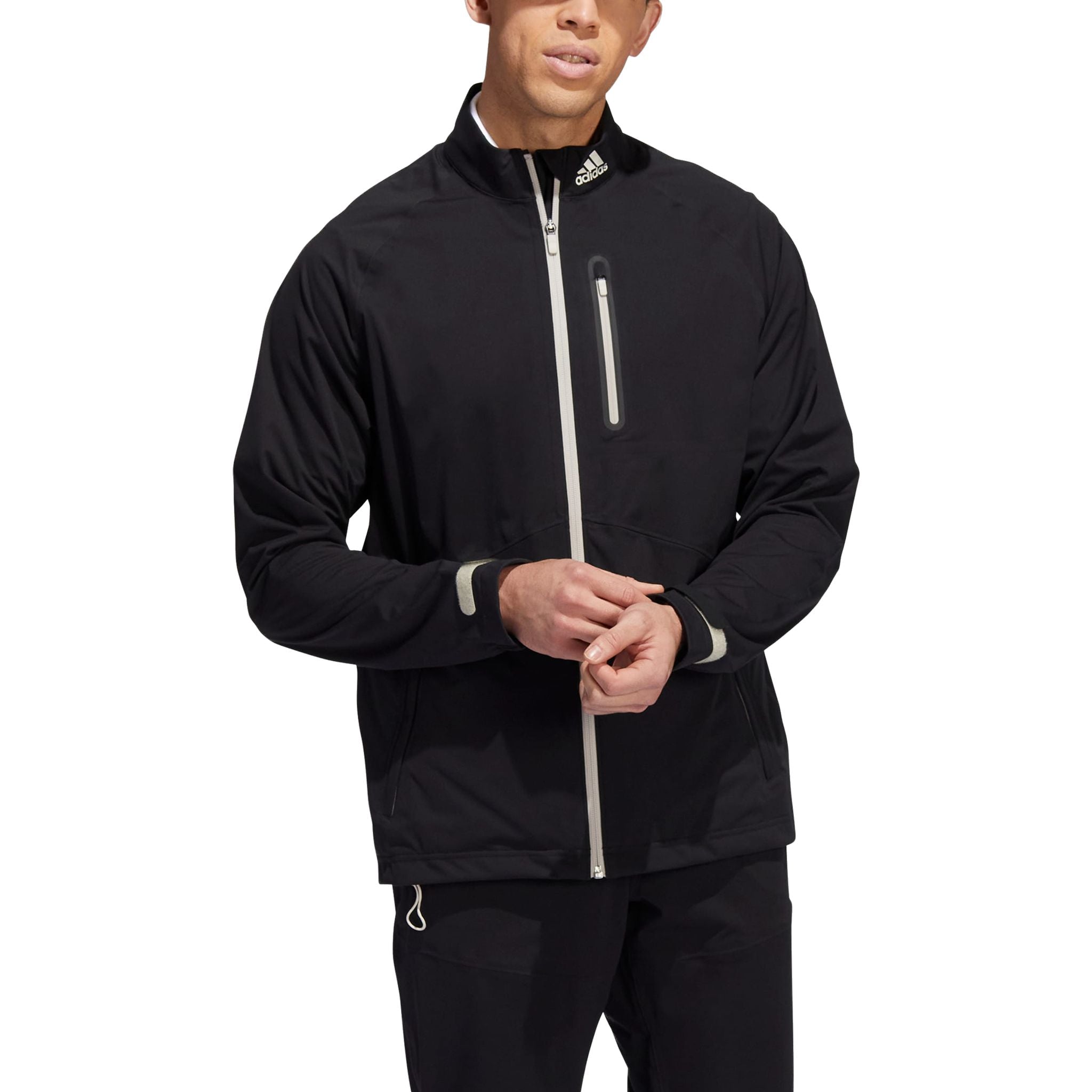 Veste de golf Adidas Rain.Ready en chanvre pour homme