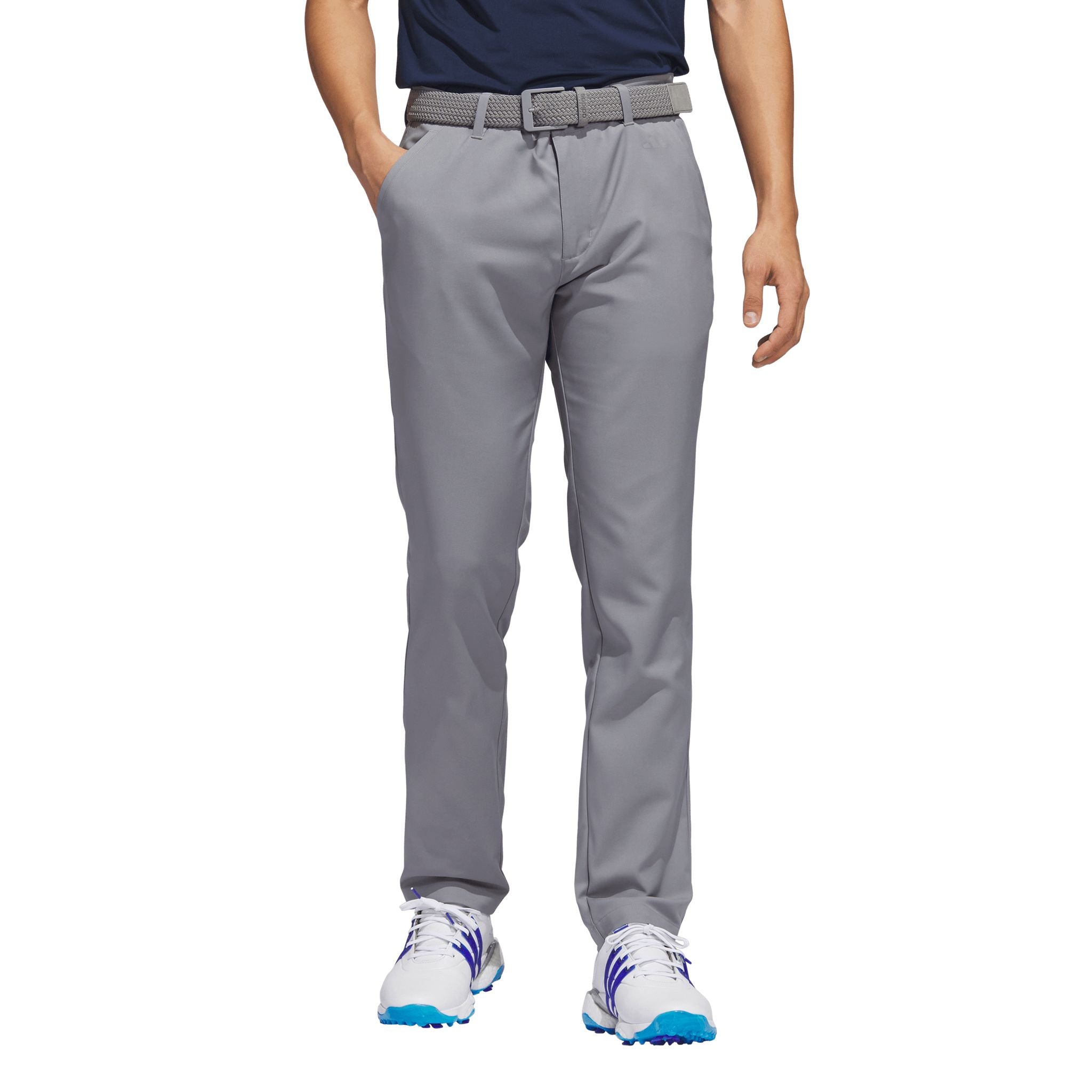 Pantalon de golf Adidas 3 bandes coupe fuselée pour homme