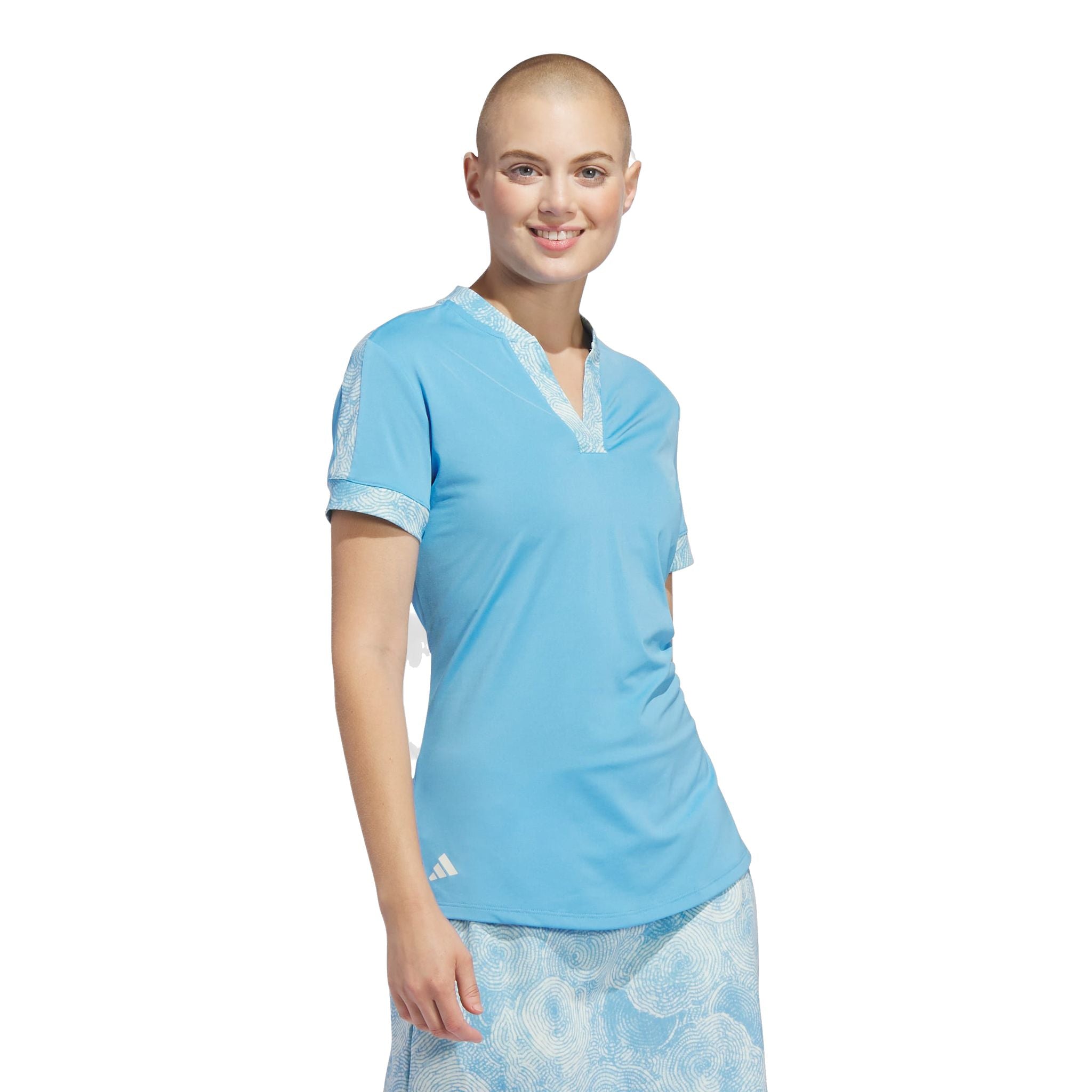 Polo imprimé Adidas Ultimate365 pour femme