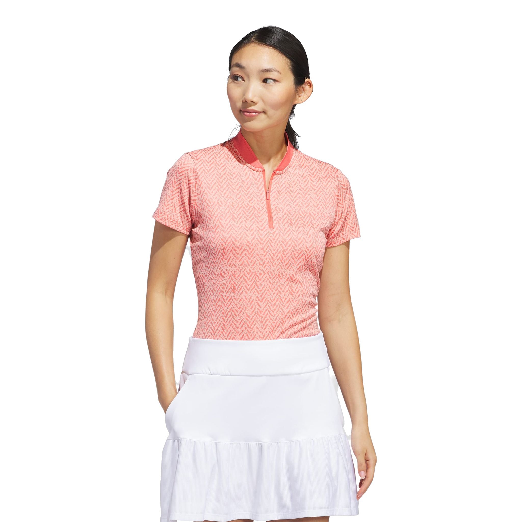Polo Adidas Ultimate365 Jacquard Femme