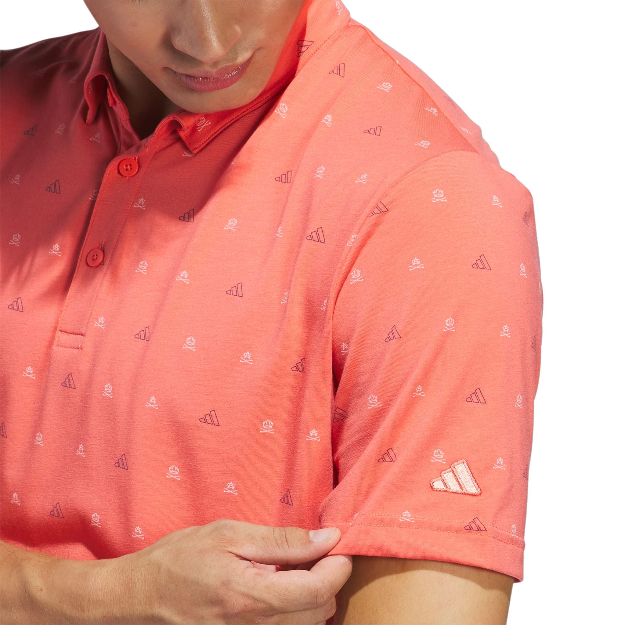 Polo imprimé Adidas Go-To pour homme
