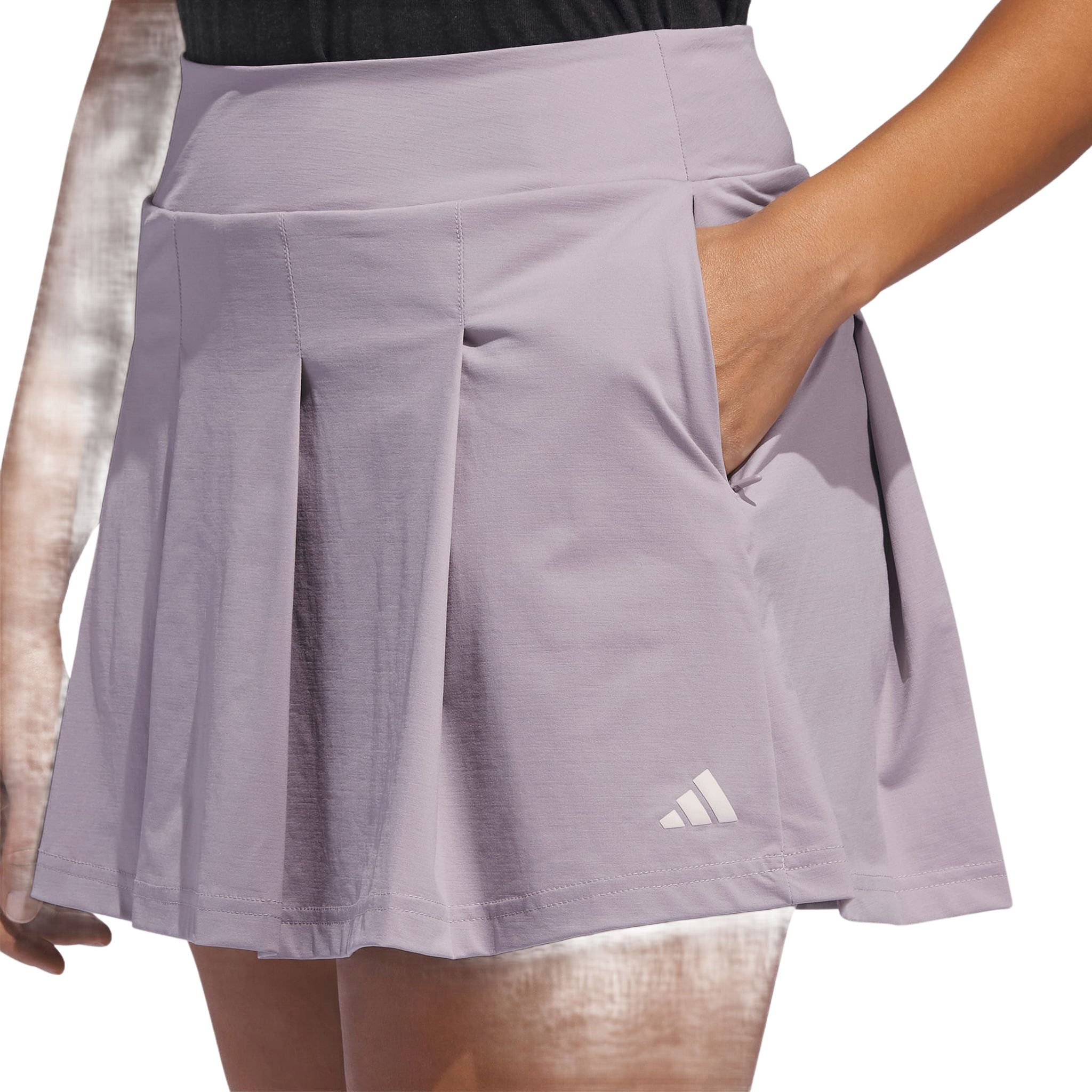 Jupe-short plissée Adidas Ultimate365 Tour Twistknit pour femme