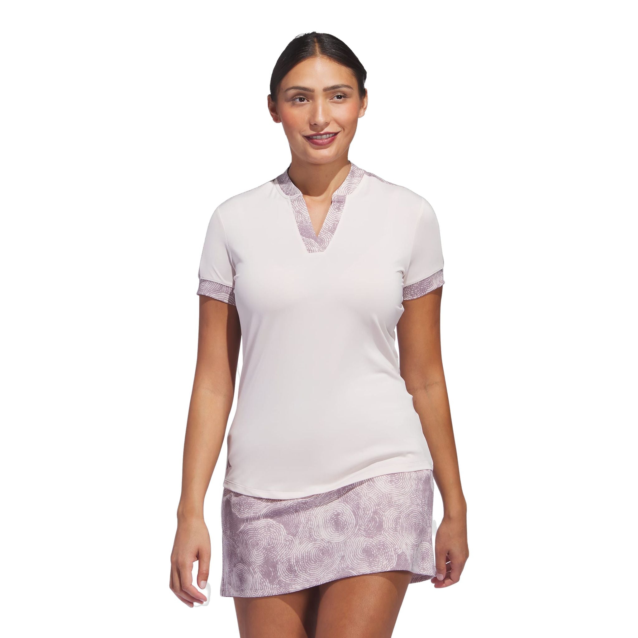 Polo imprimé Adidas Ultimate365 pour femme