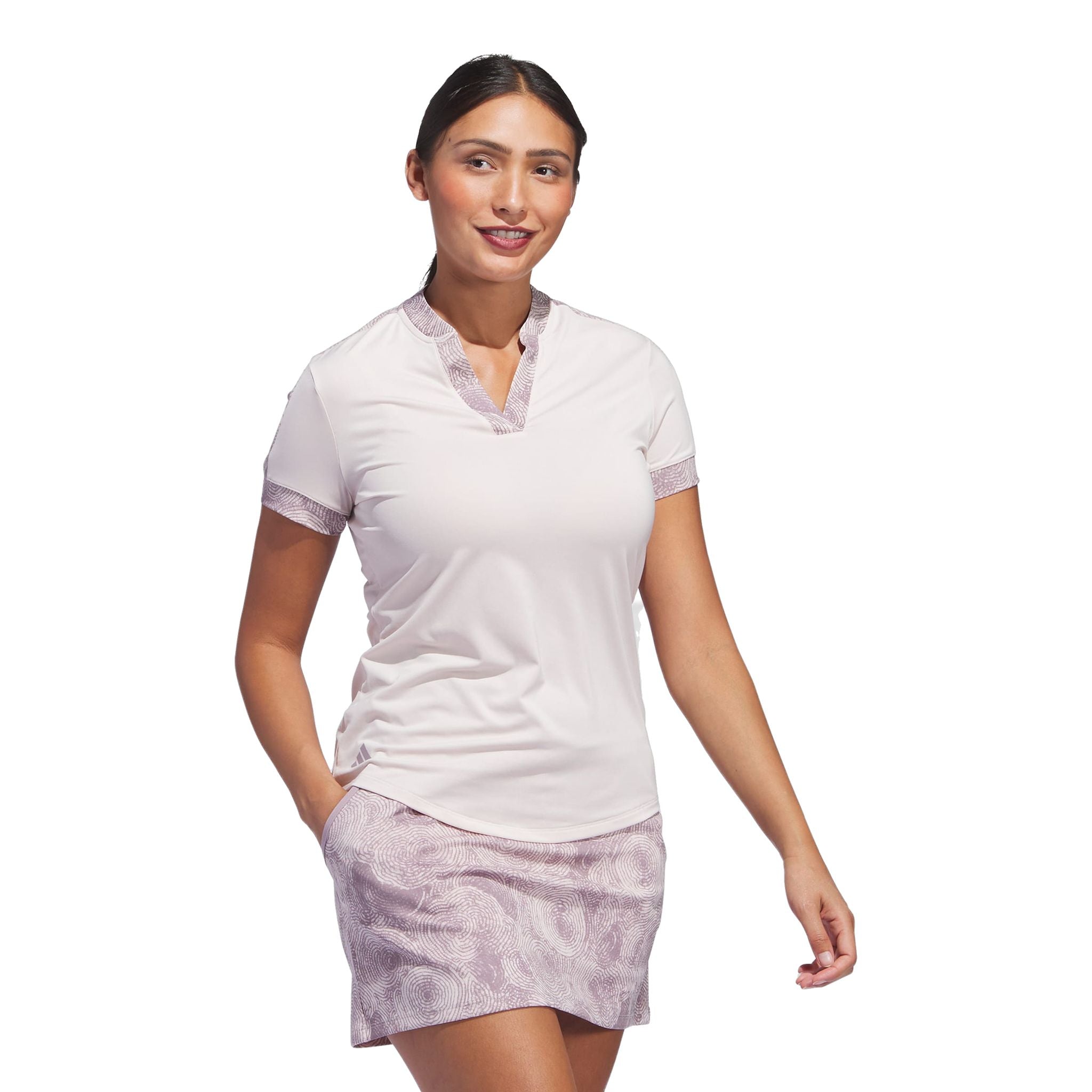 Polo imprimé Adidas Ultimate365 pour femme