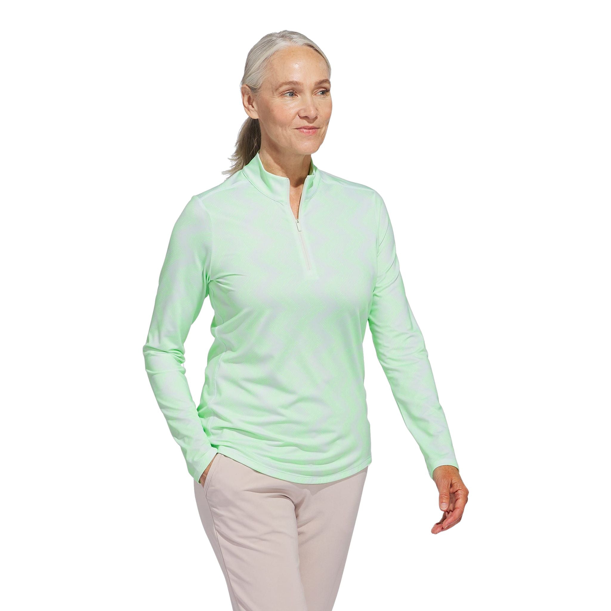 Adidas Ultimate365 T-shirt à manches longues imprimé pour femme