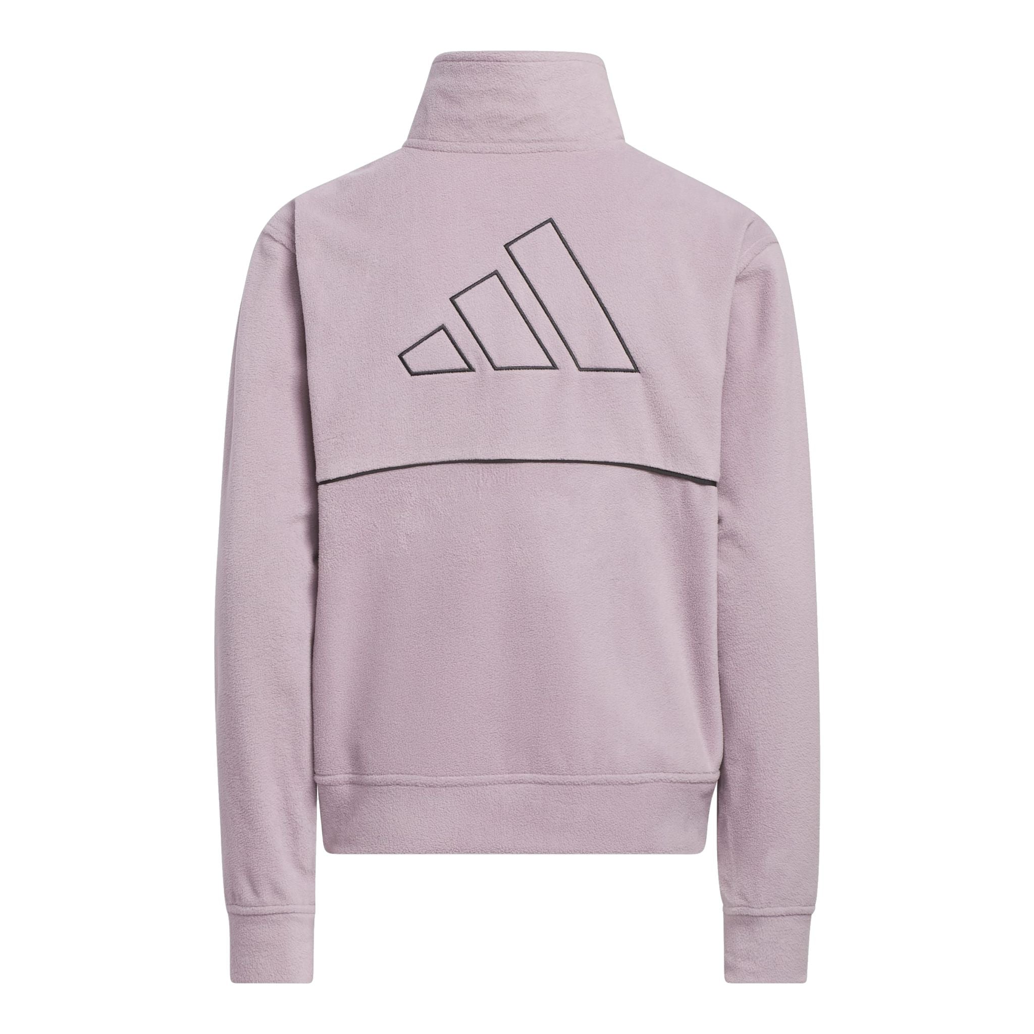 Veste polaire Adidas à fermeture éclair 1/4 pour femme