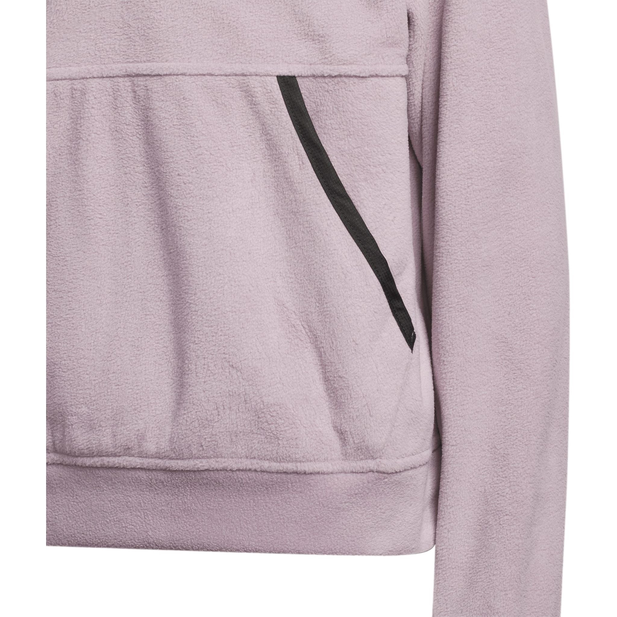 Veste polaire Adidas à fermeture éclair 1/4 pour femme