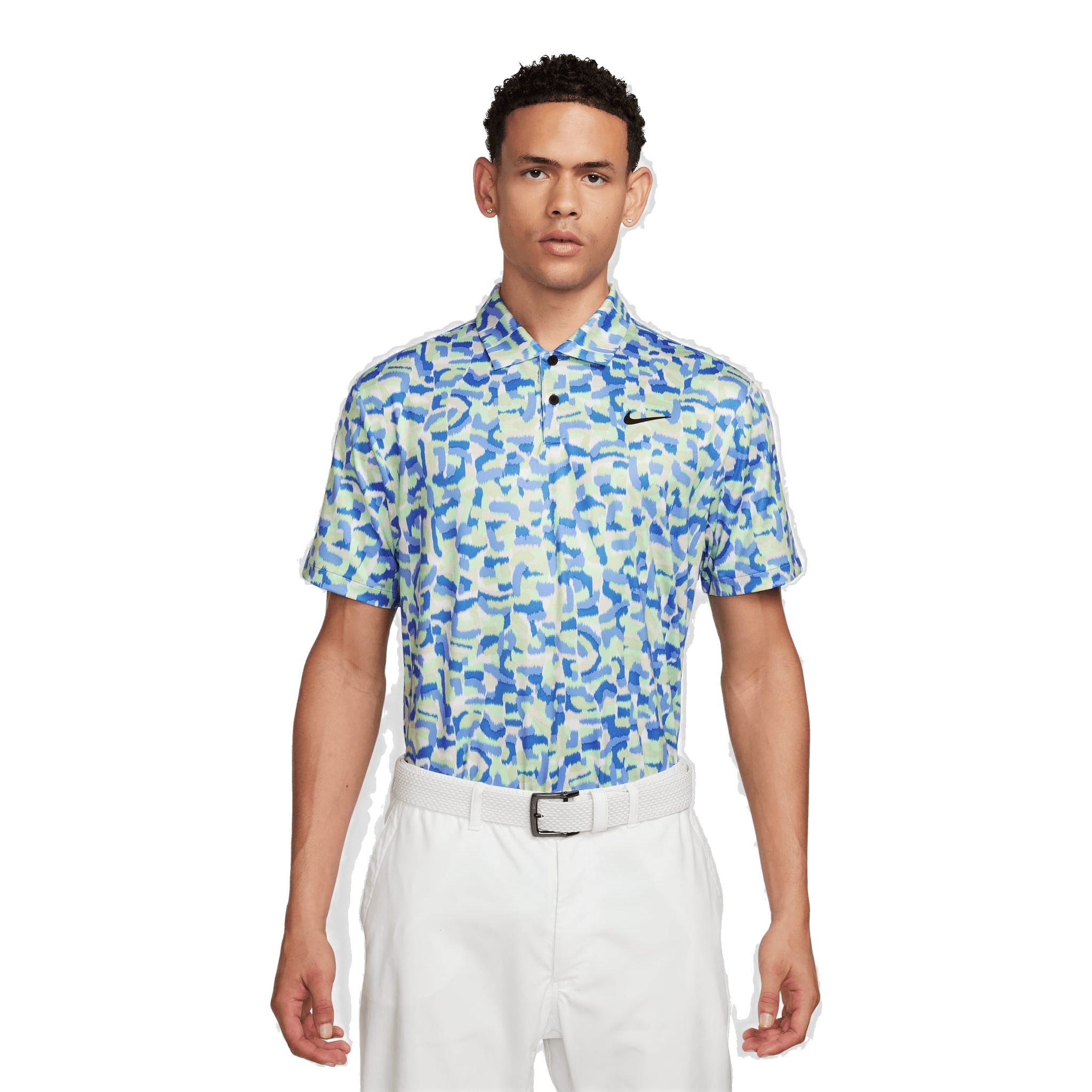 Polo Nike Dri-Fit Tour à imprimé confetti pour homme