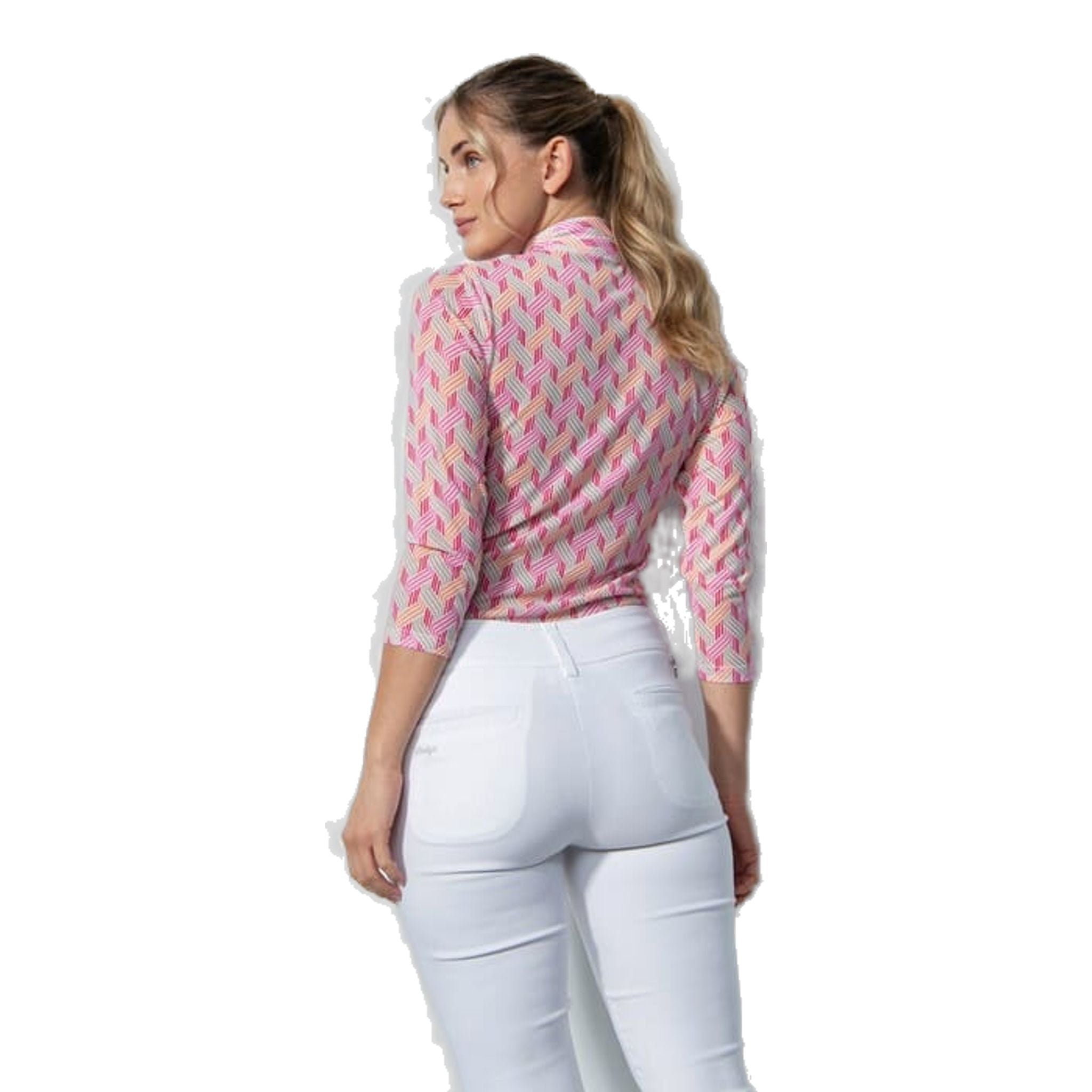 Polo Daily Sports Digne Mesh manches 3/4 pour femme