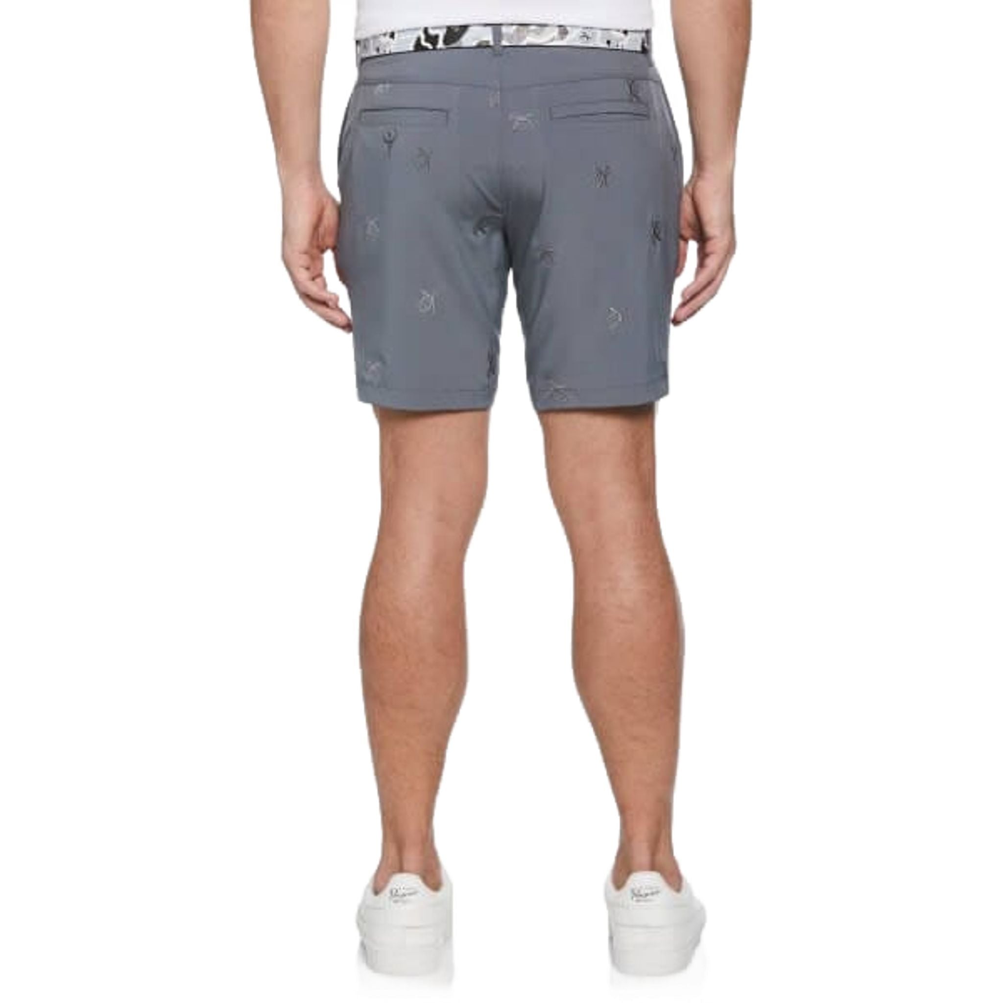 Short brodé Original Penguin Space Dyed Pete pour homme
