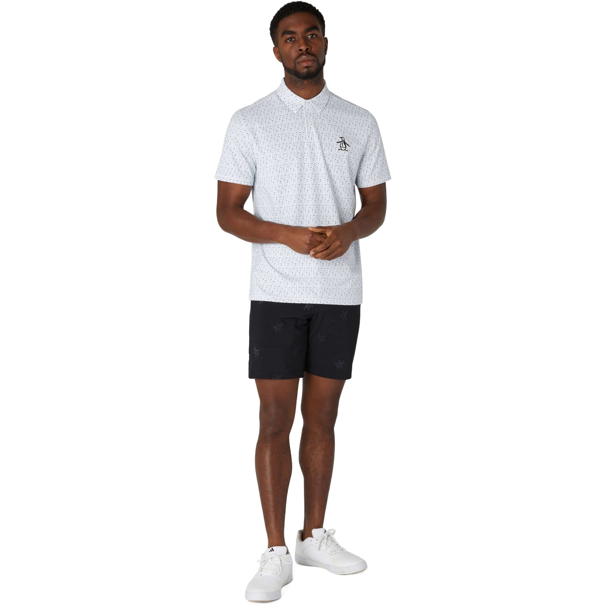 Original Penguin All-Over Golf Ball Polo Herren