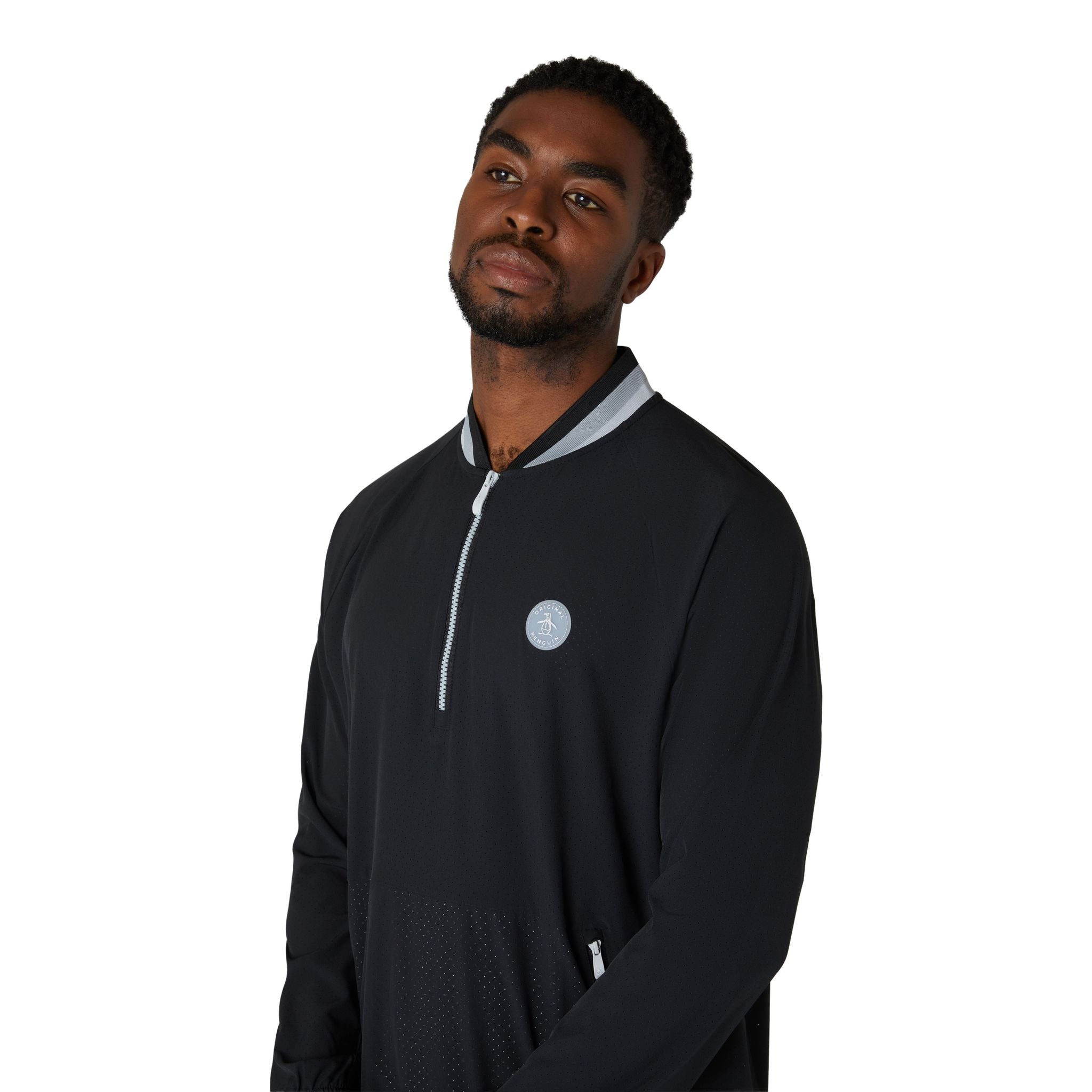 Pull coupe-vent Original Penguin Heritage à fermeture éclair 1/4 pour homme