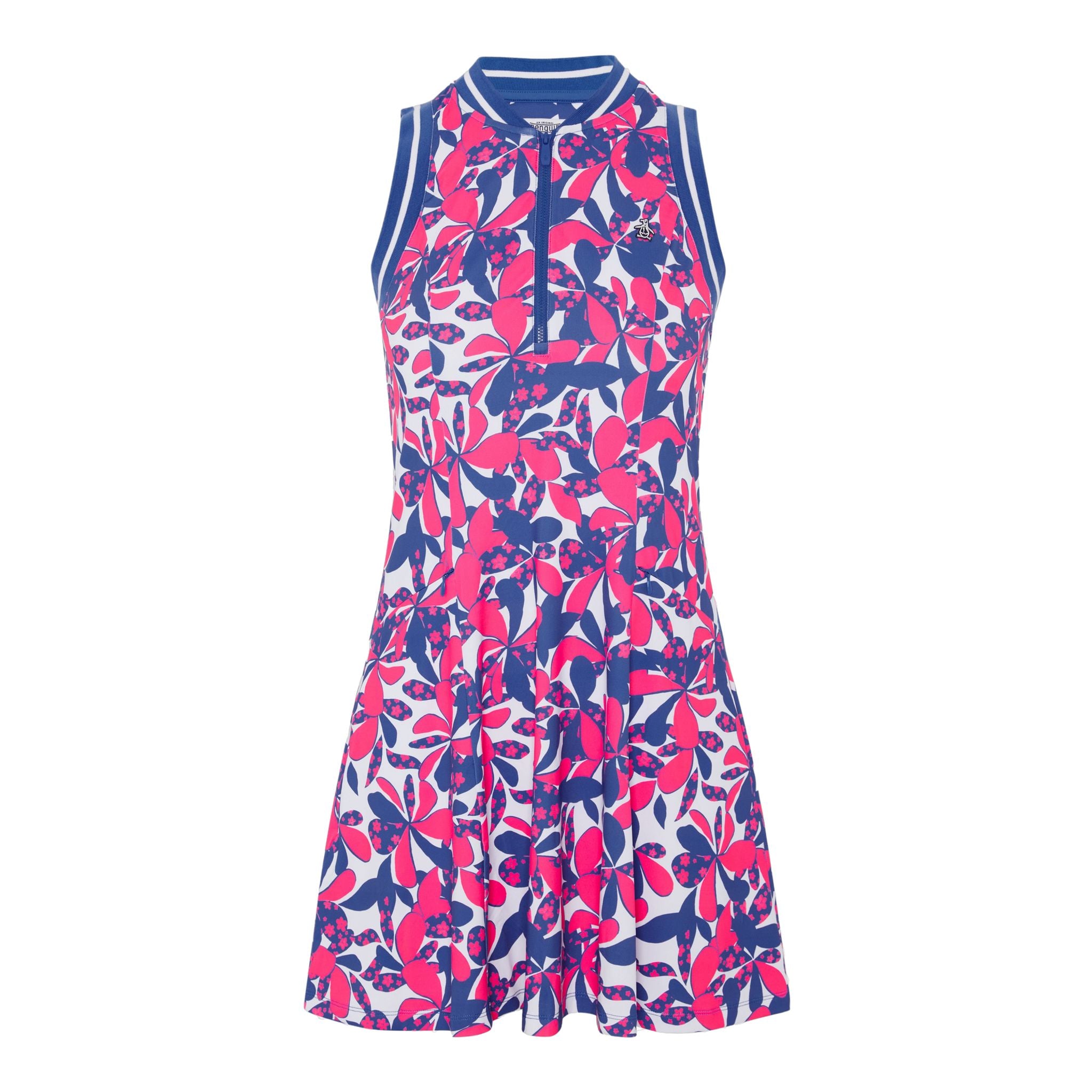 Robe de golf zippée à imprimé floral Original Penguin pour femme