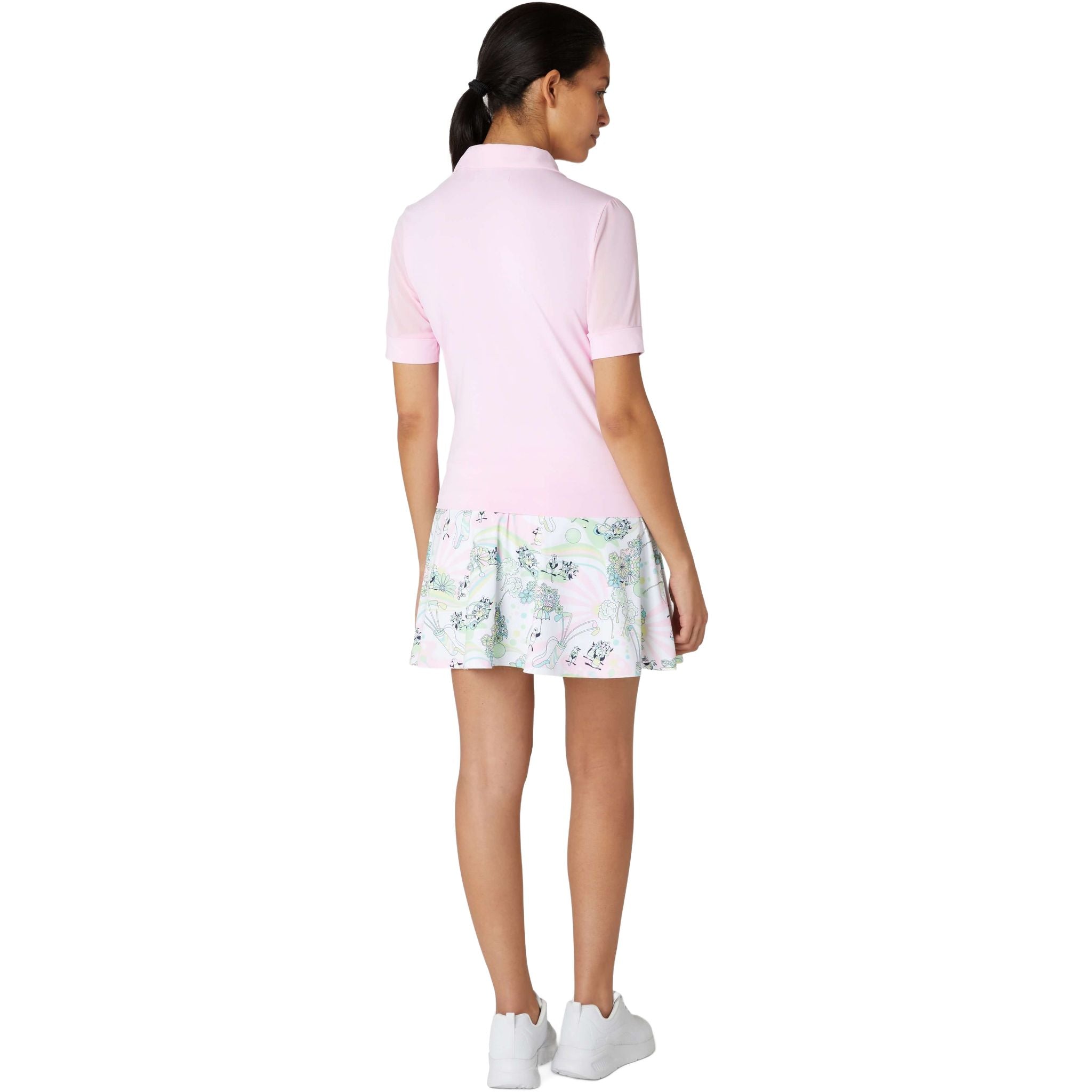 Polo Original Penguin à manches courtes en maille pour femme