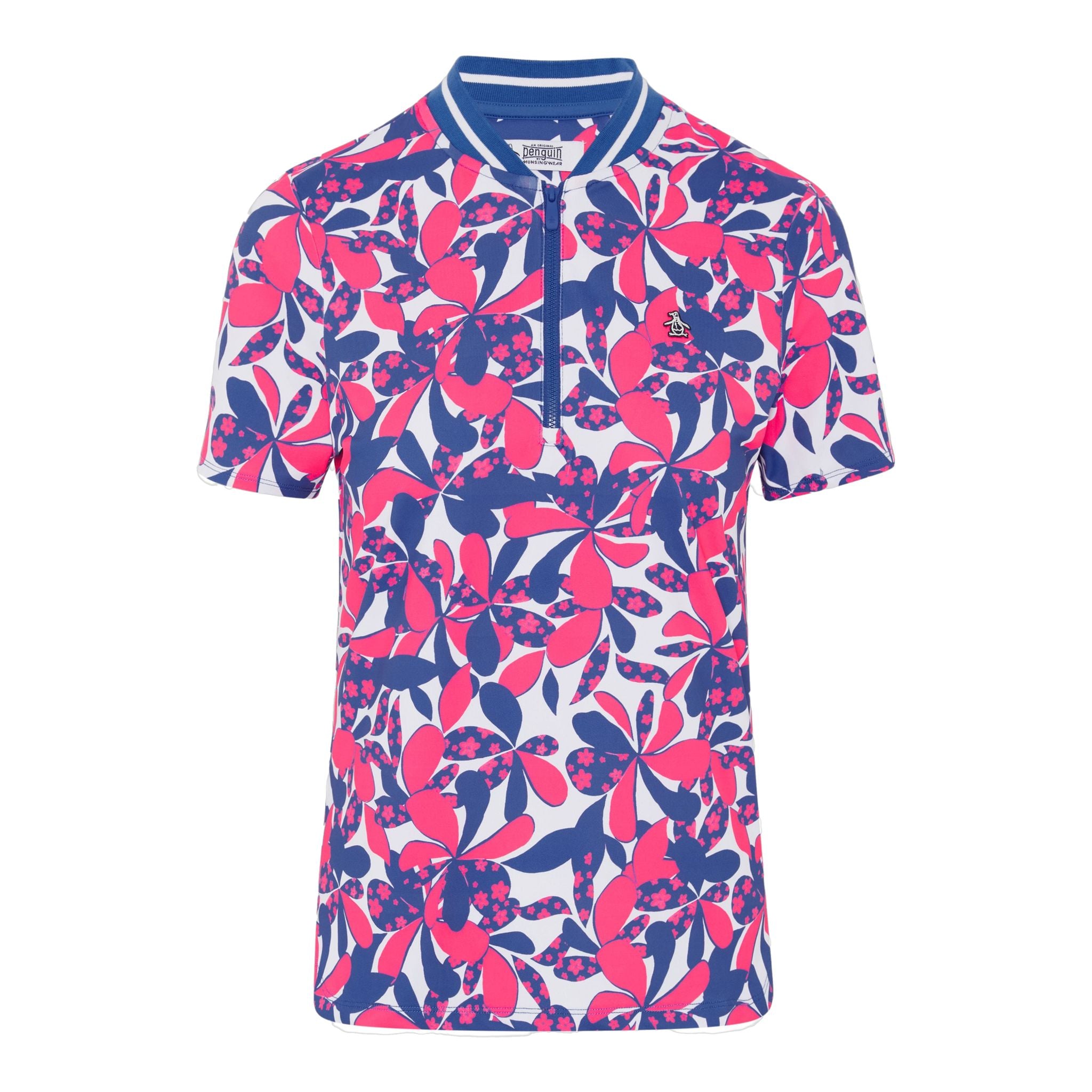 Chemise à col montant à imprimé floral Original Penguin pour femme