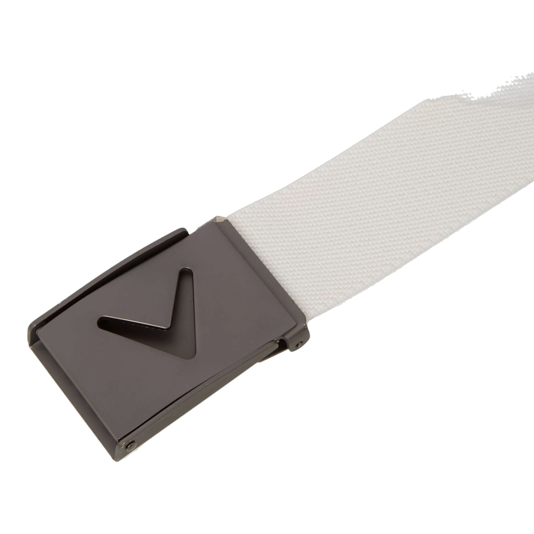Ceinture en toile Callaway pour homme avec logo en V