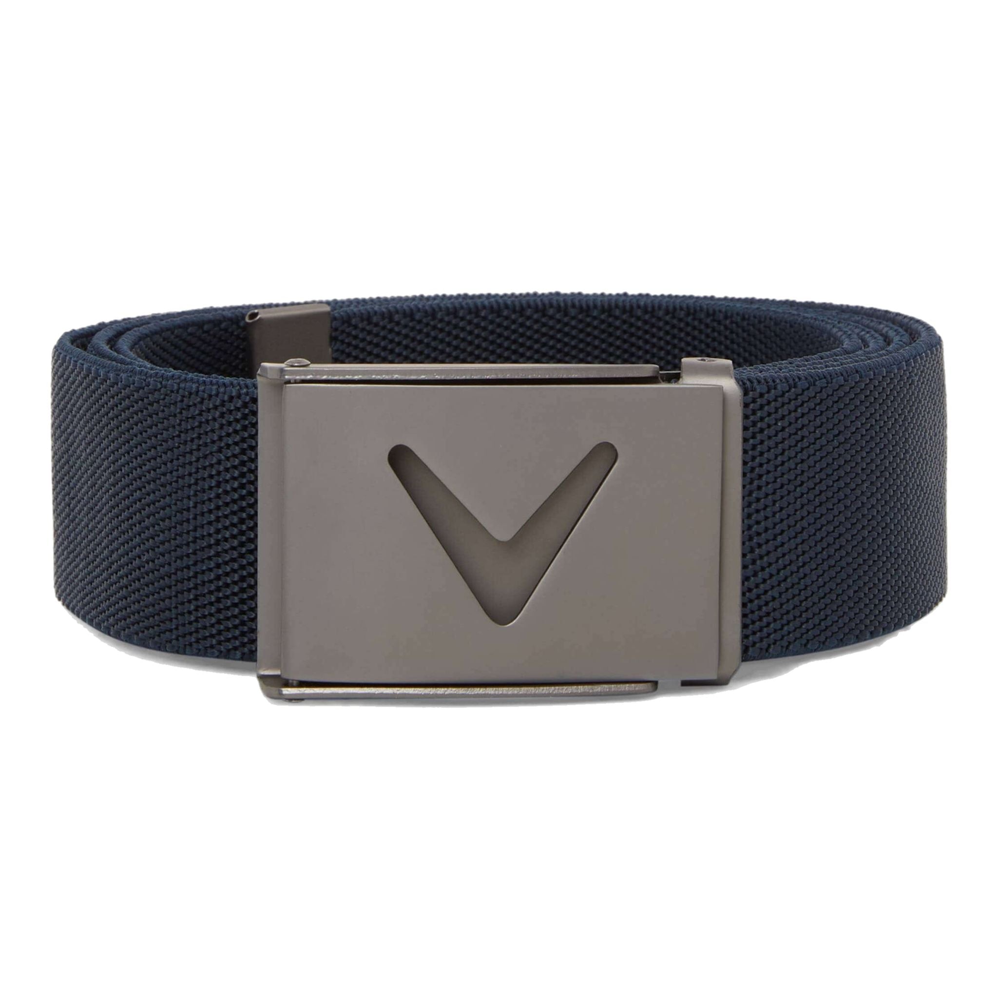 Ceinture en toile Callaway pour homme avec logo en V