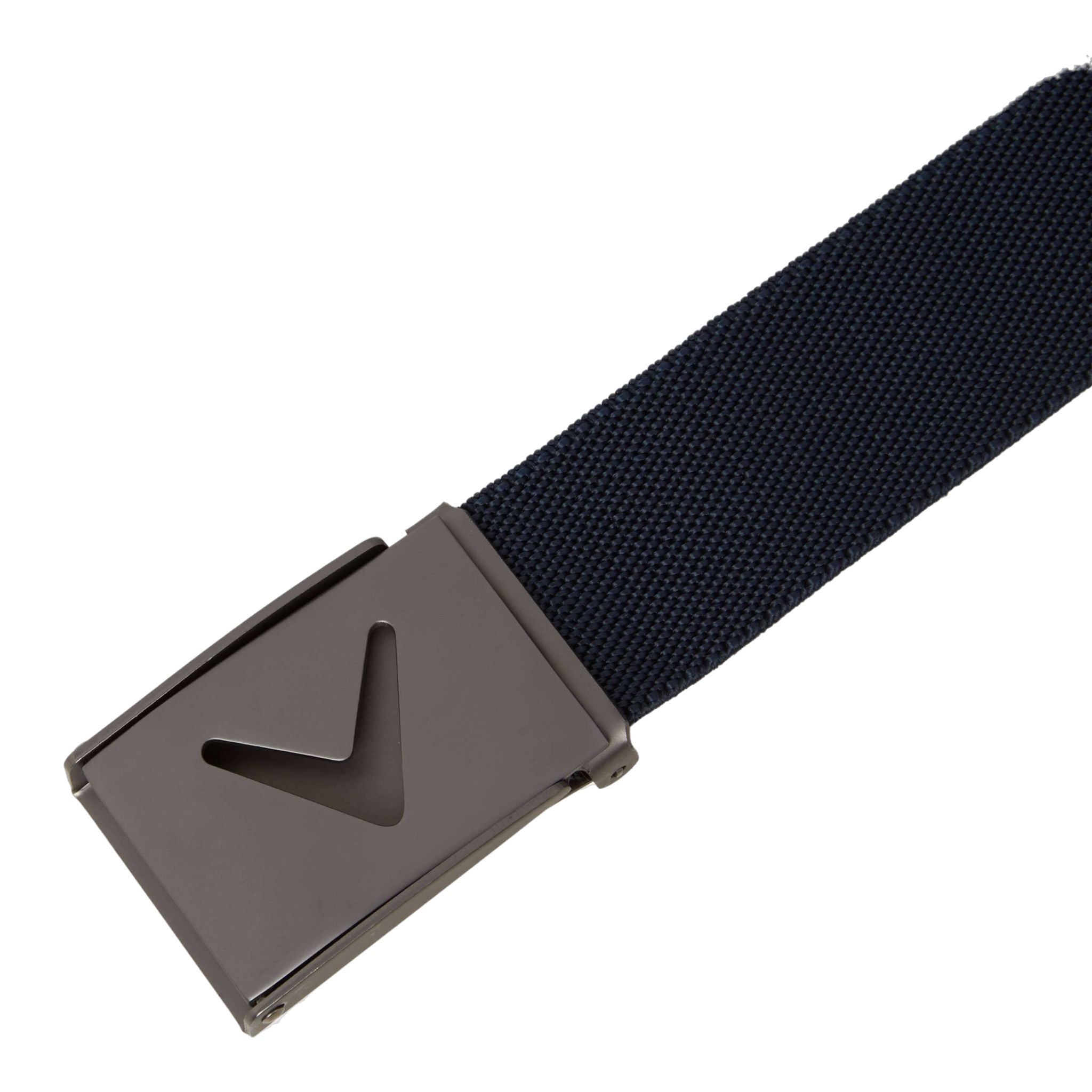 Ceinture en toile Callaway pour homme avec logo en V