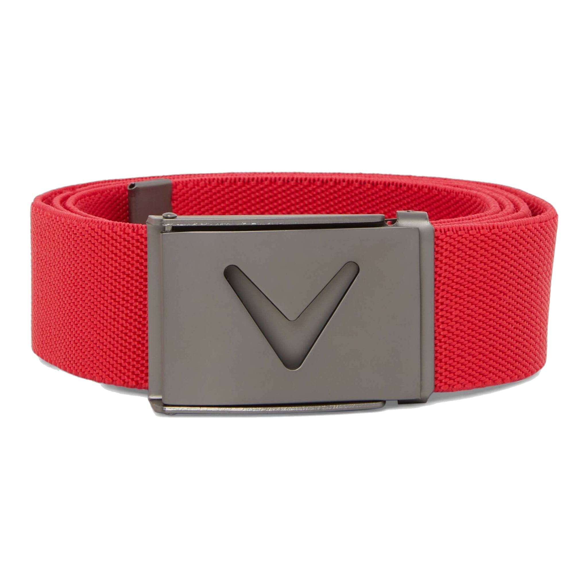 Ceinture en toile Callaway pour homme avec logo en V