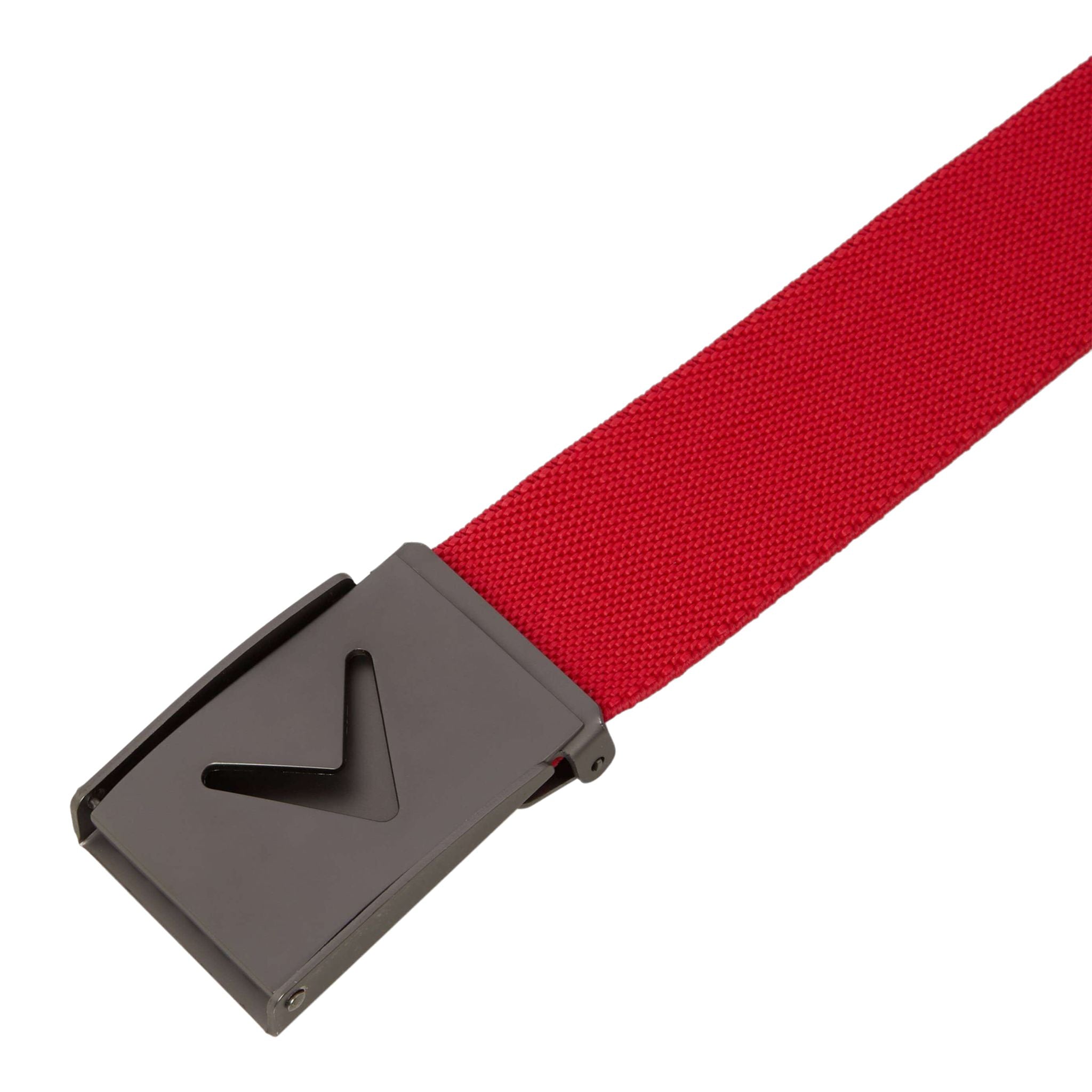 Ceinture en toile Callaway pour homme avec logo en V