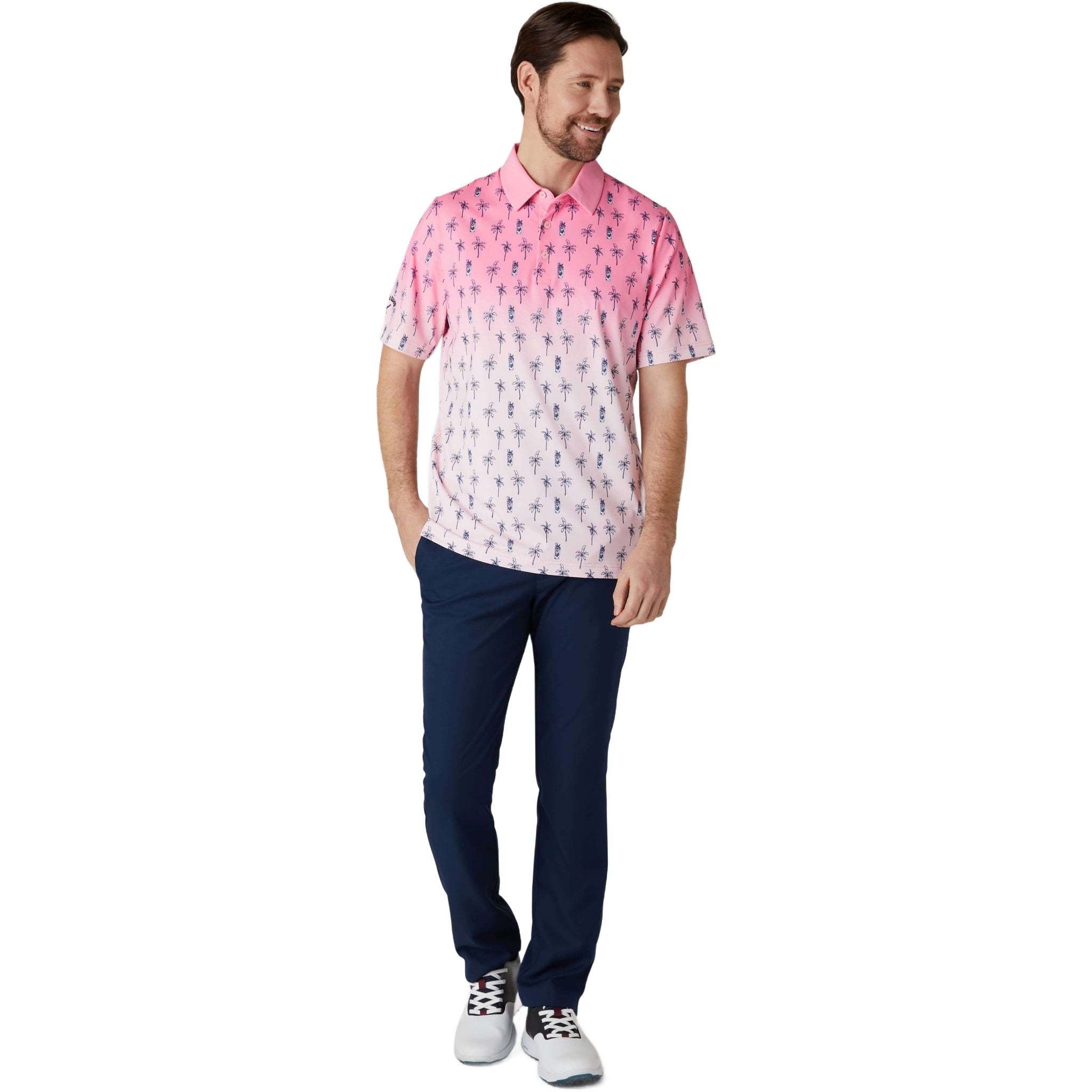 Polo Callaway à manches courtes Mojito Ombre pour homme