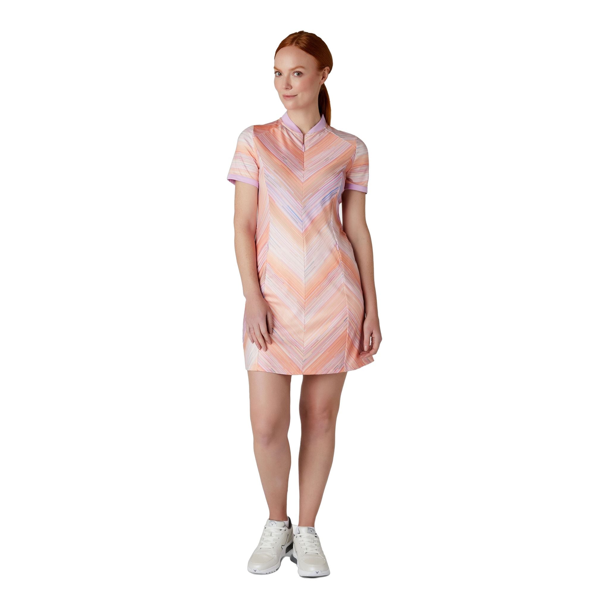 Robe sans manches rayée Callaway pour femme