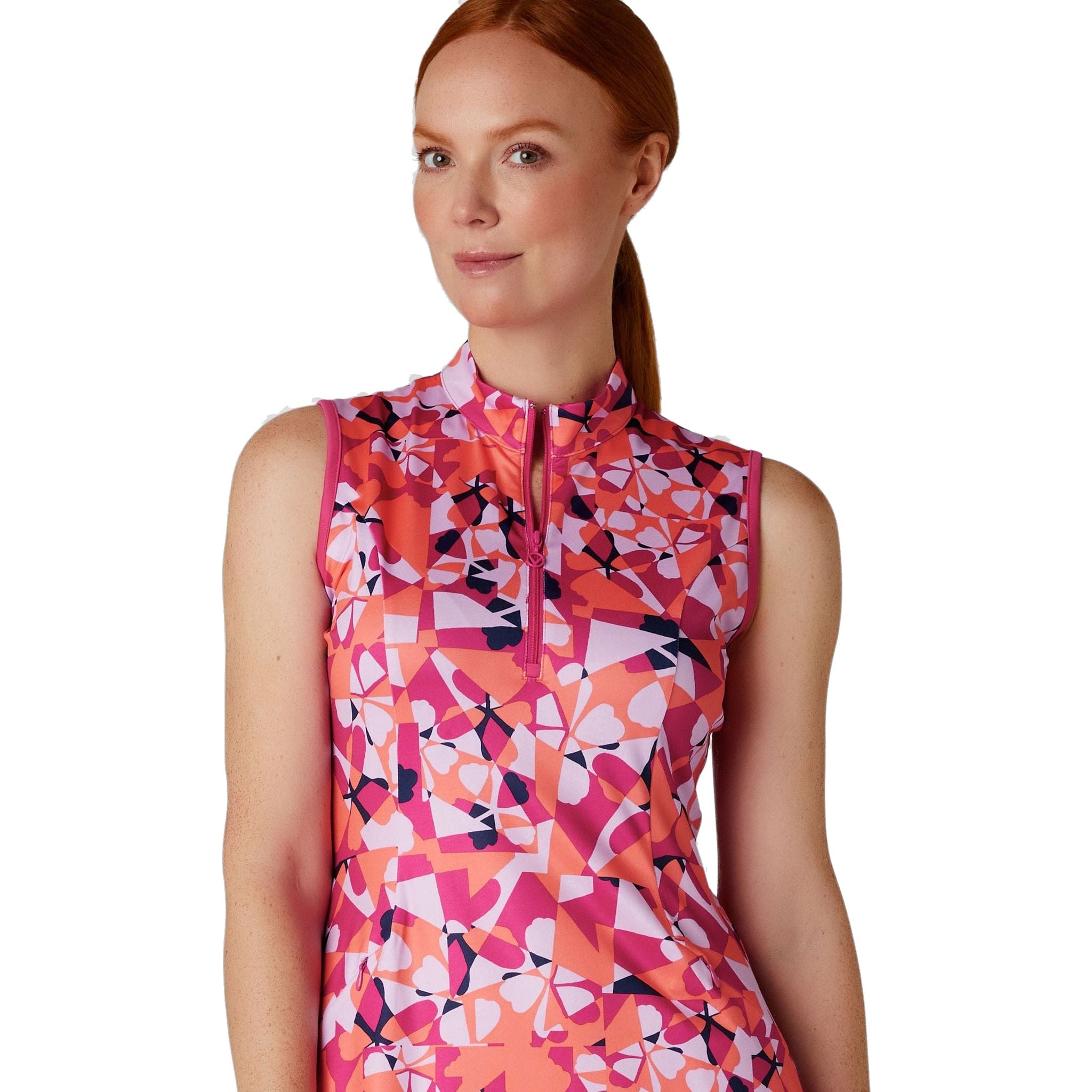 Robe Callaway à motif floral géométrique pour femme