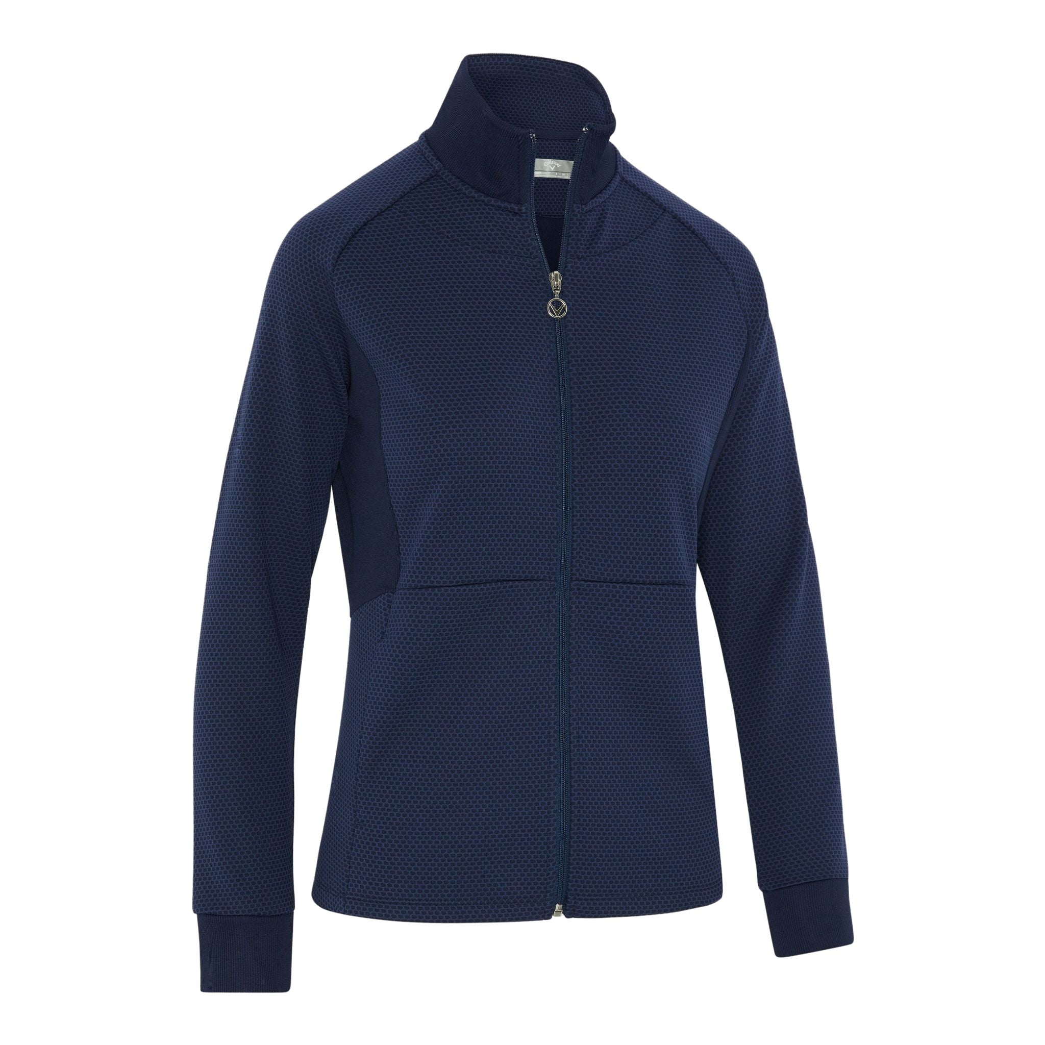 Veste Callaway à manches longues et fermeture éclair intégrale Hexagon H pour femme