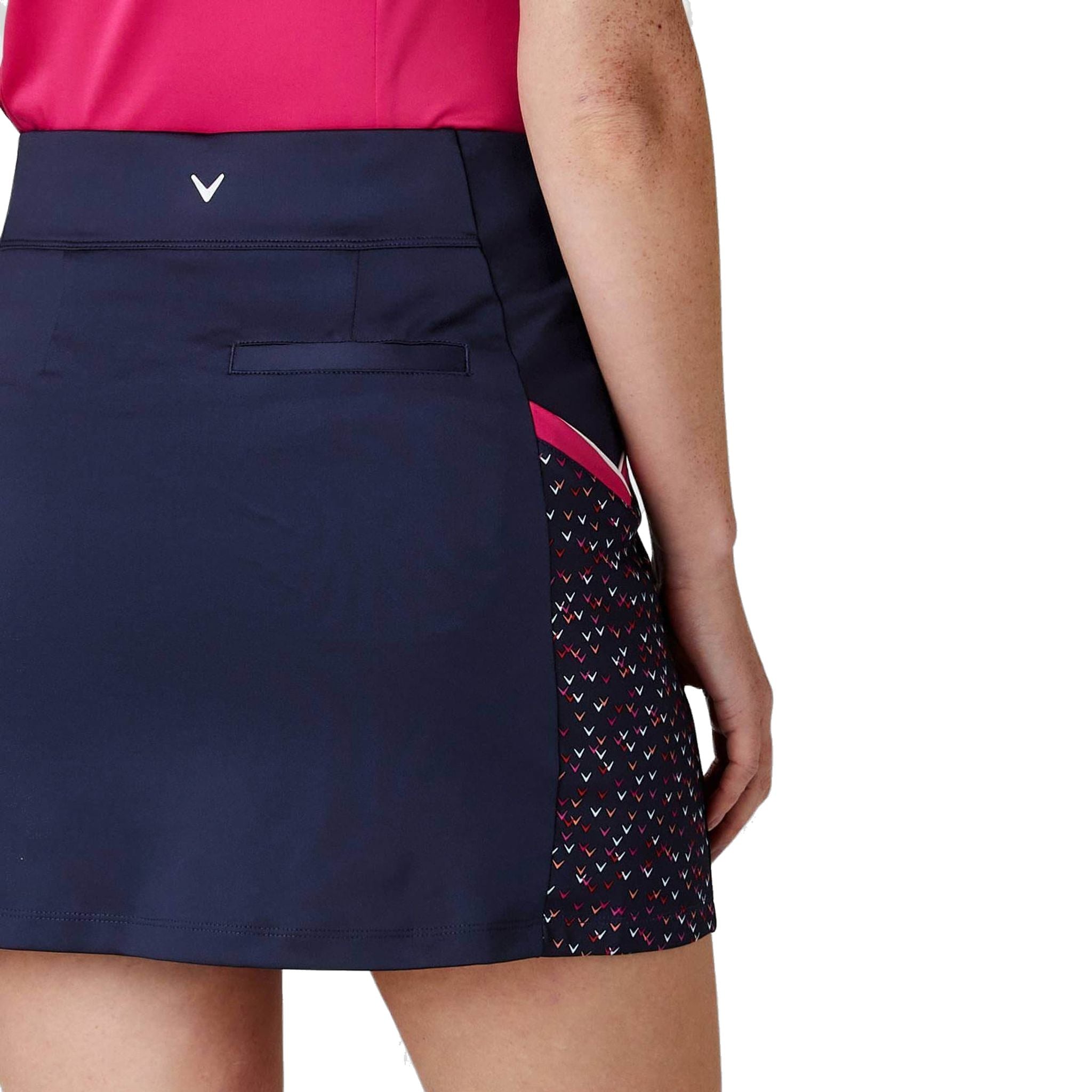 Jupe-short à carreaux imprimé chevron pour femme Callaway