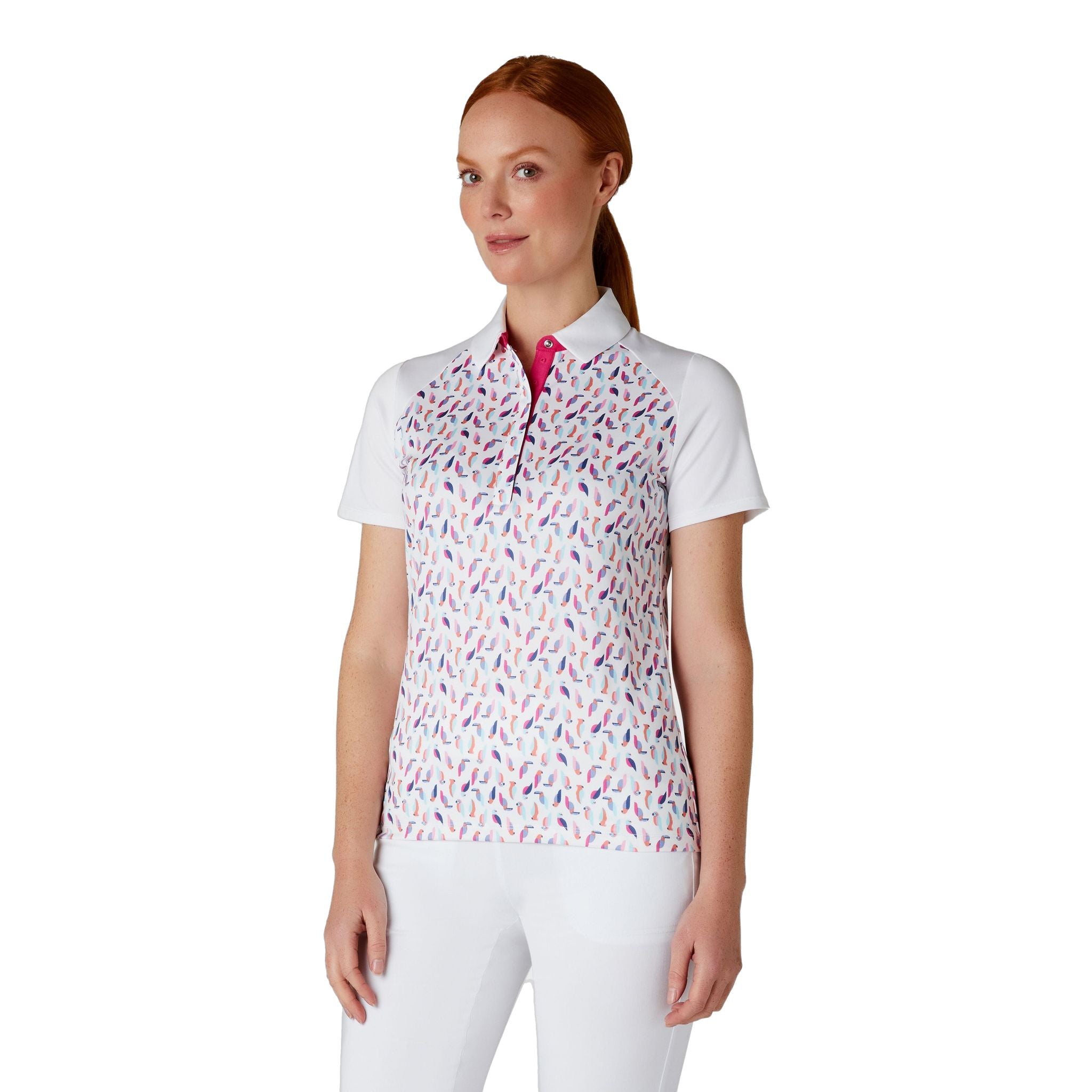 Polo Callaway Birdie/Eagle Print pour femme