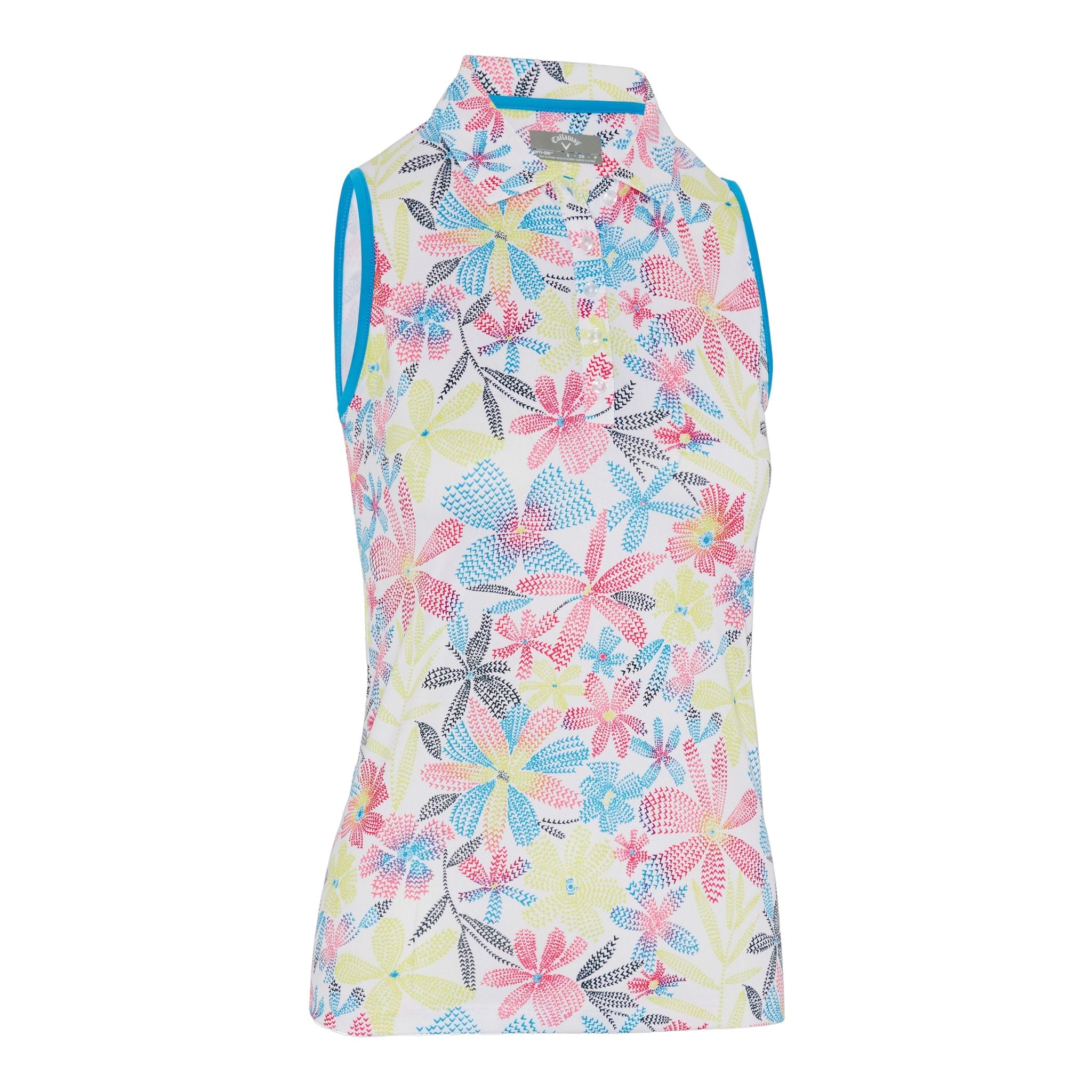 Chemise sans manches Callaway Chev Floral pour femme