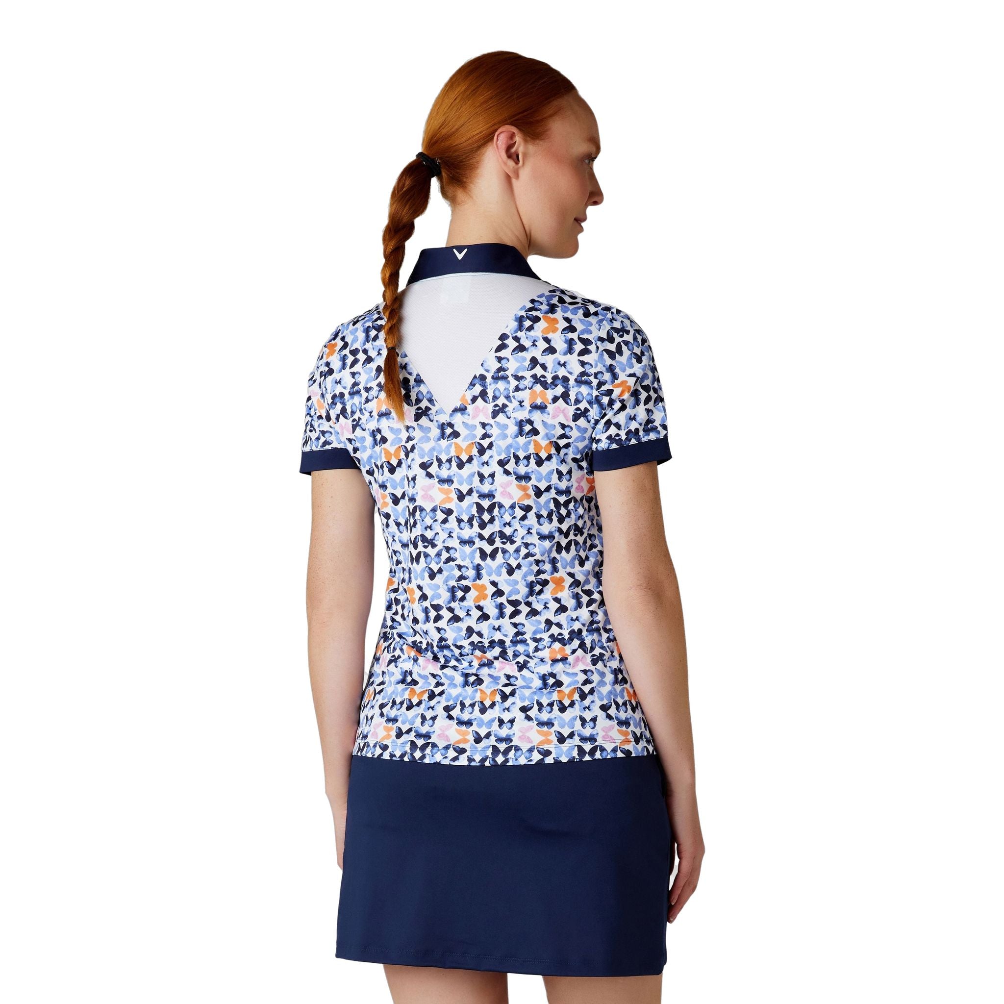 Polo à manches courtes Callaway Metamorphosis pour femme