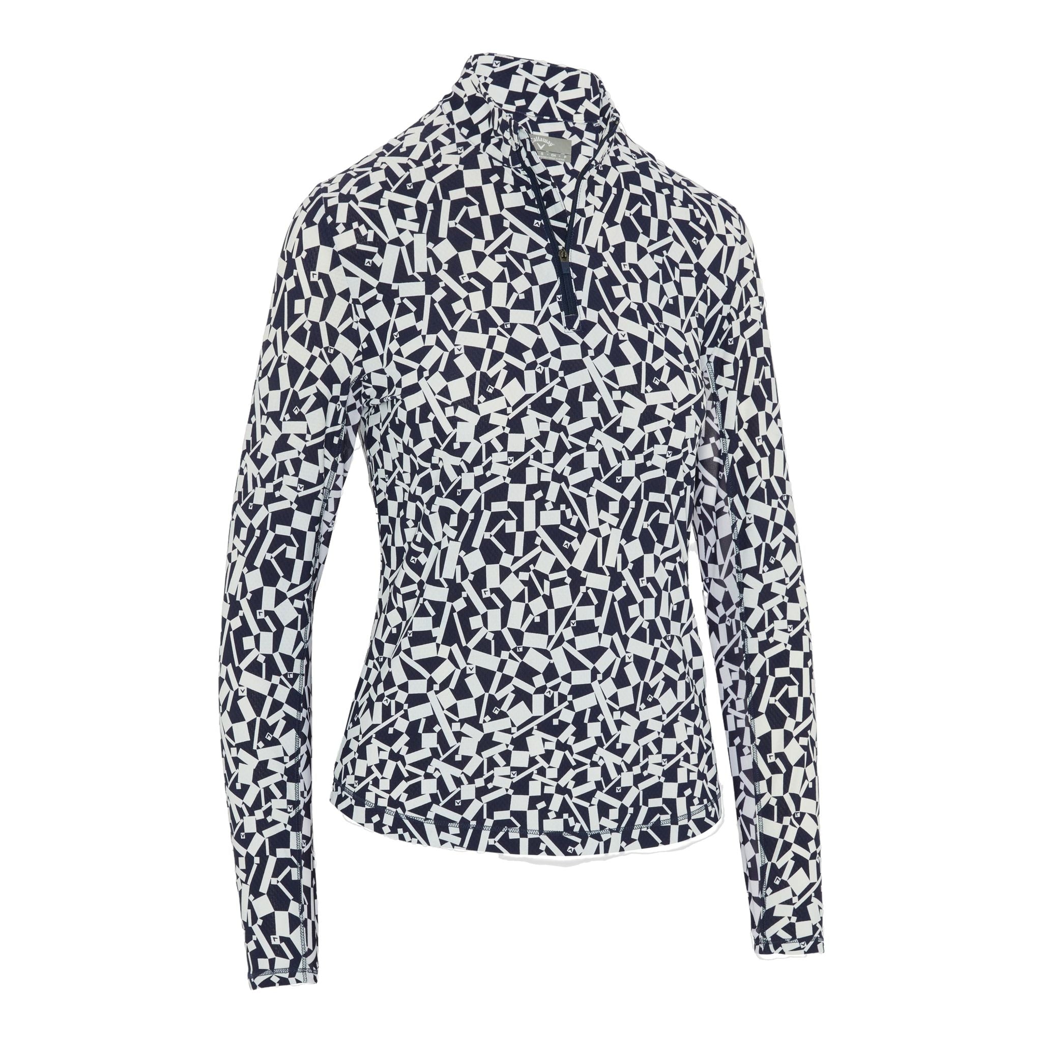 Chemise Callaway bicolore à imprimé géométrique pour femme