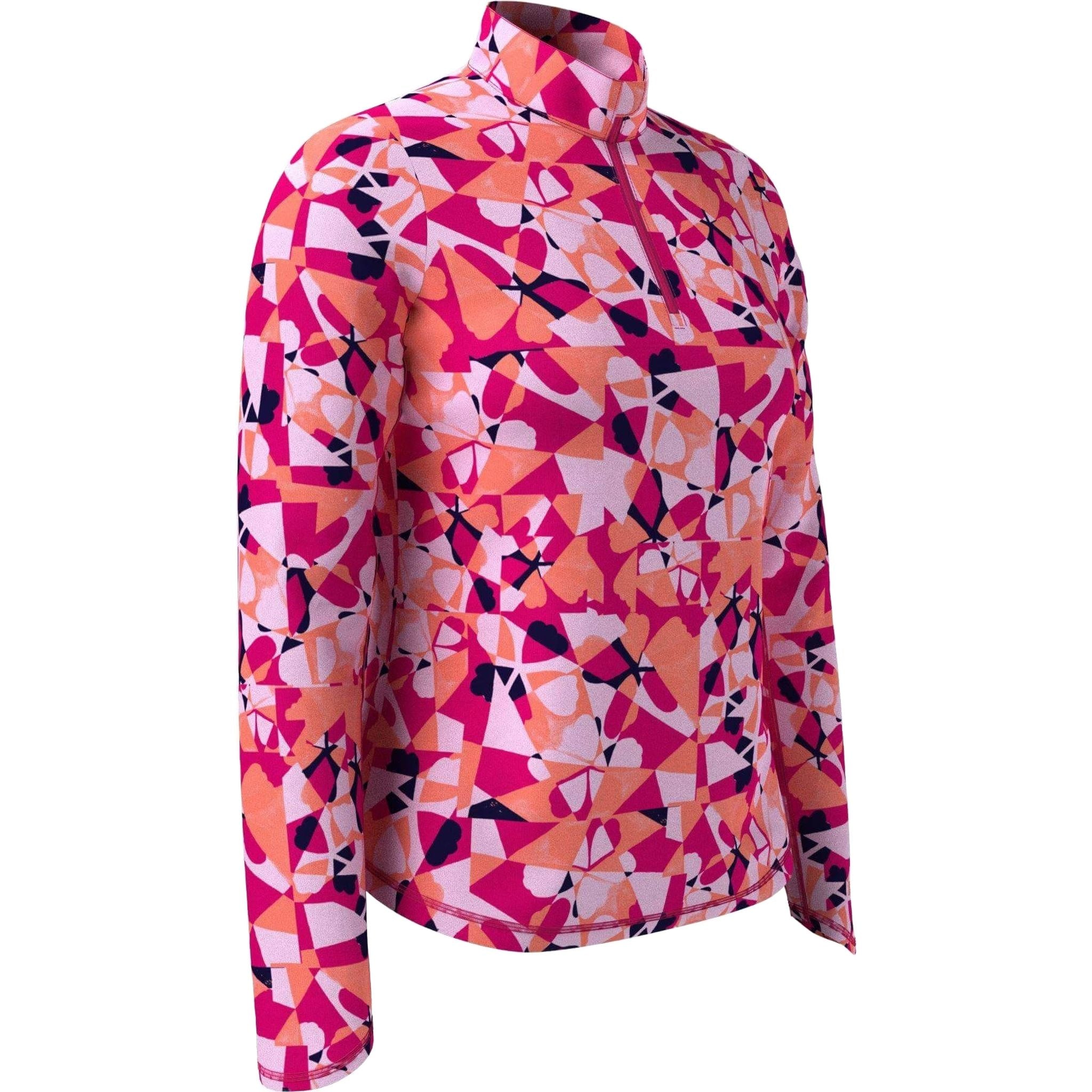 Chemise Callaway à imprimé floral géométrique pour femme