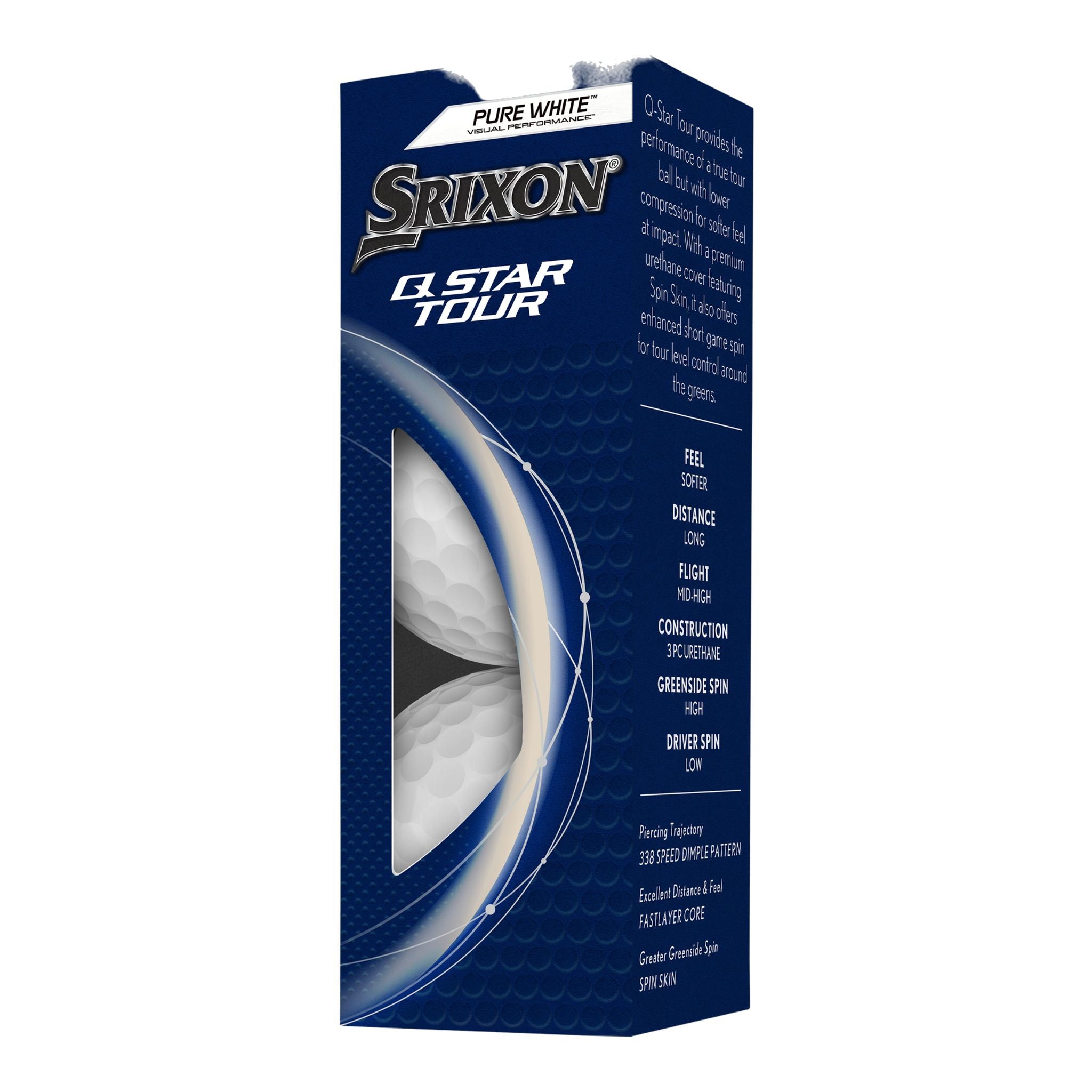 Balles de golf Srixon Q-Star Tour 5 (12 pièces)