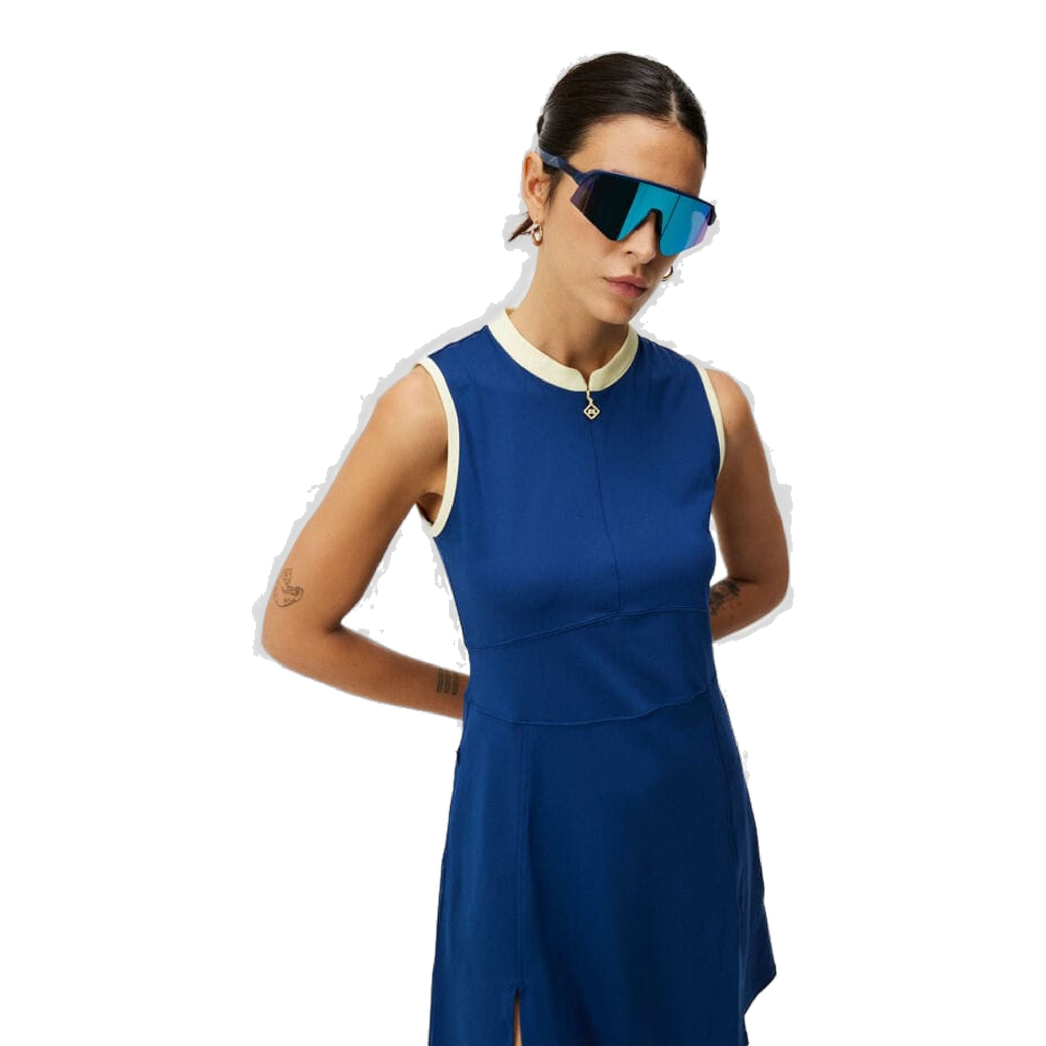 Robe de golf pour femme J. Lindeberg Ebony