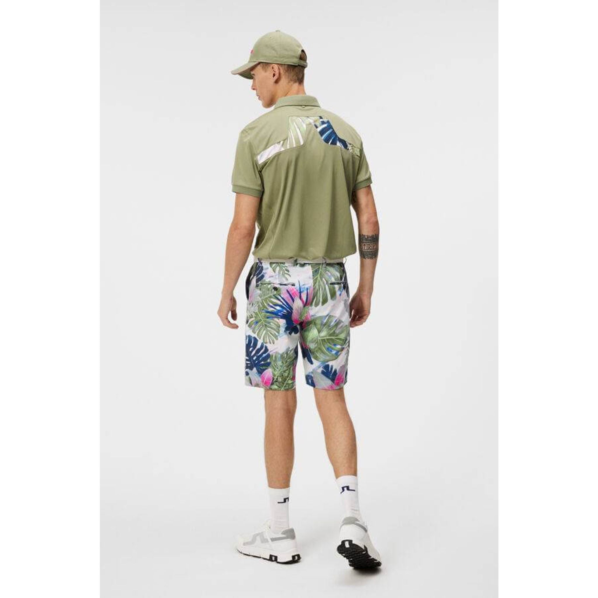 J. Lindeberg KV Regular Fit Print Polo Herren