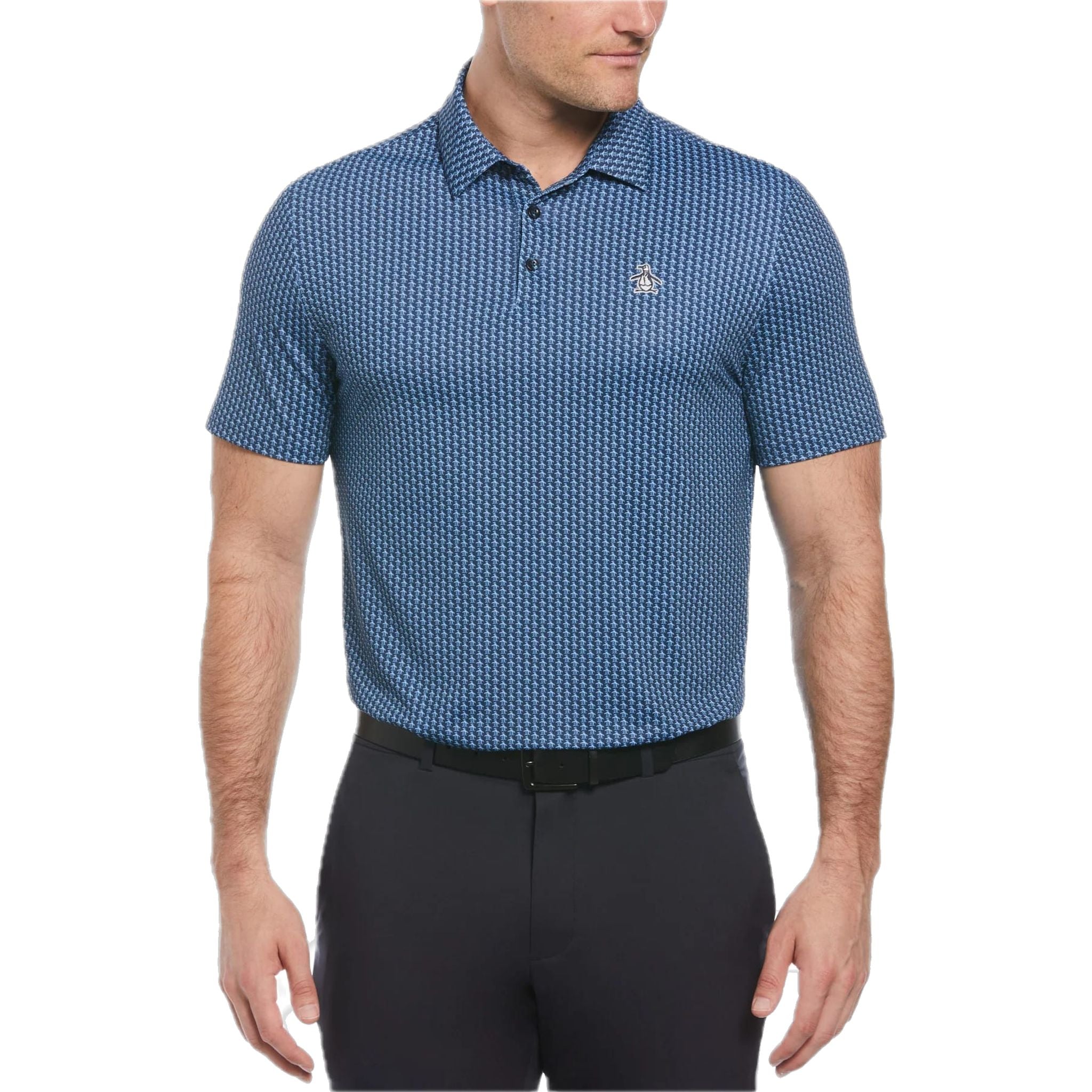 Original Penguin The All-Over Pete Print Polo Herren