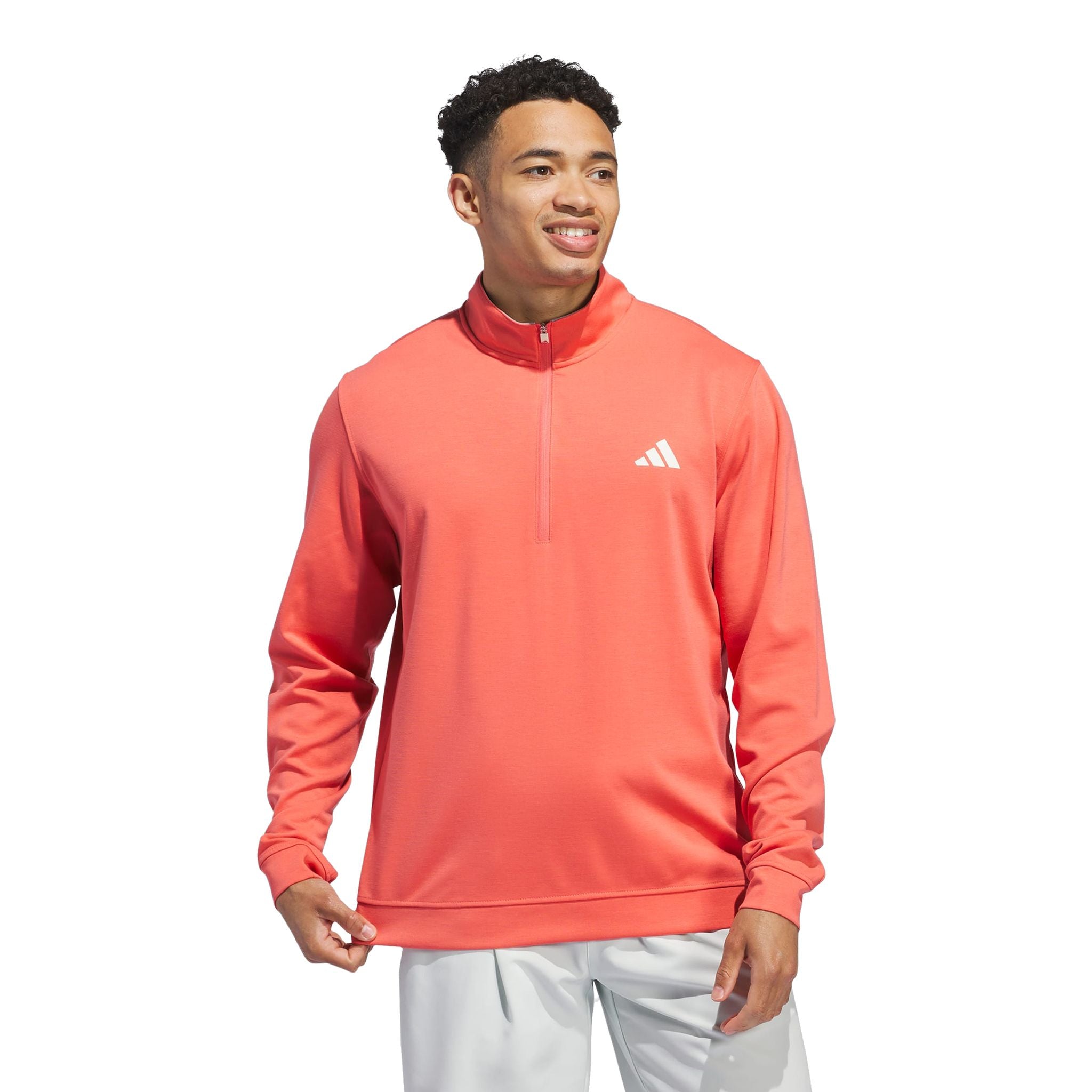 Pull Adidas Elevated à fermeture éclair 1/4 pour homme