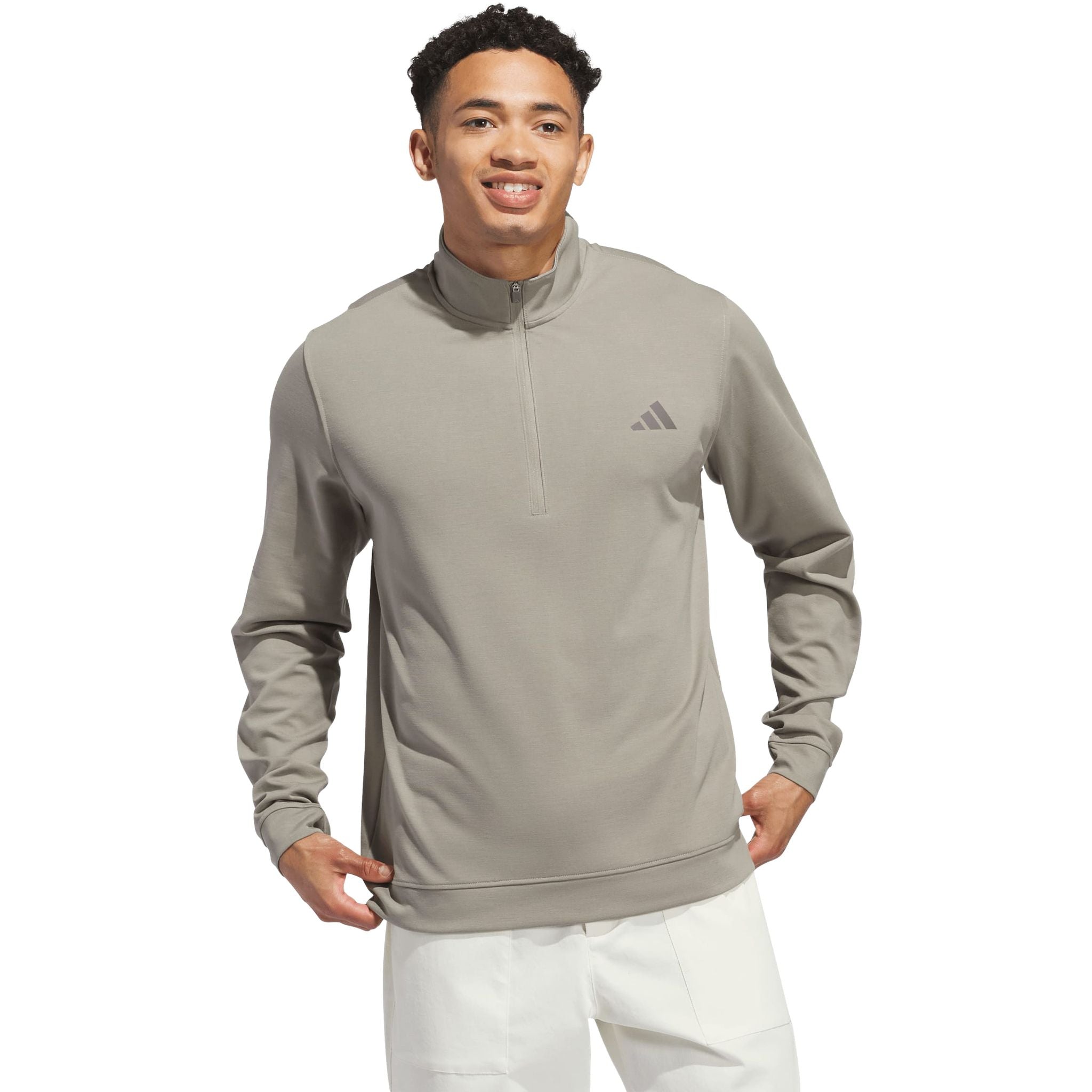 Pull Adidas Elevated à fermeture éclair 1/4 pour homme