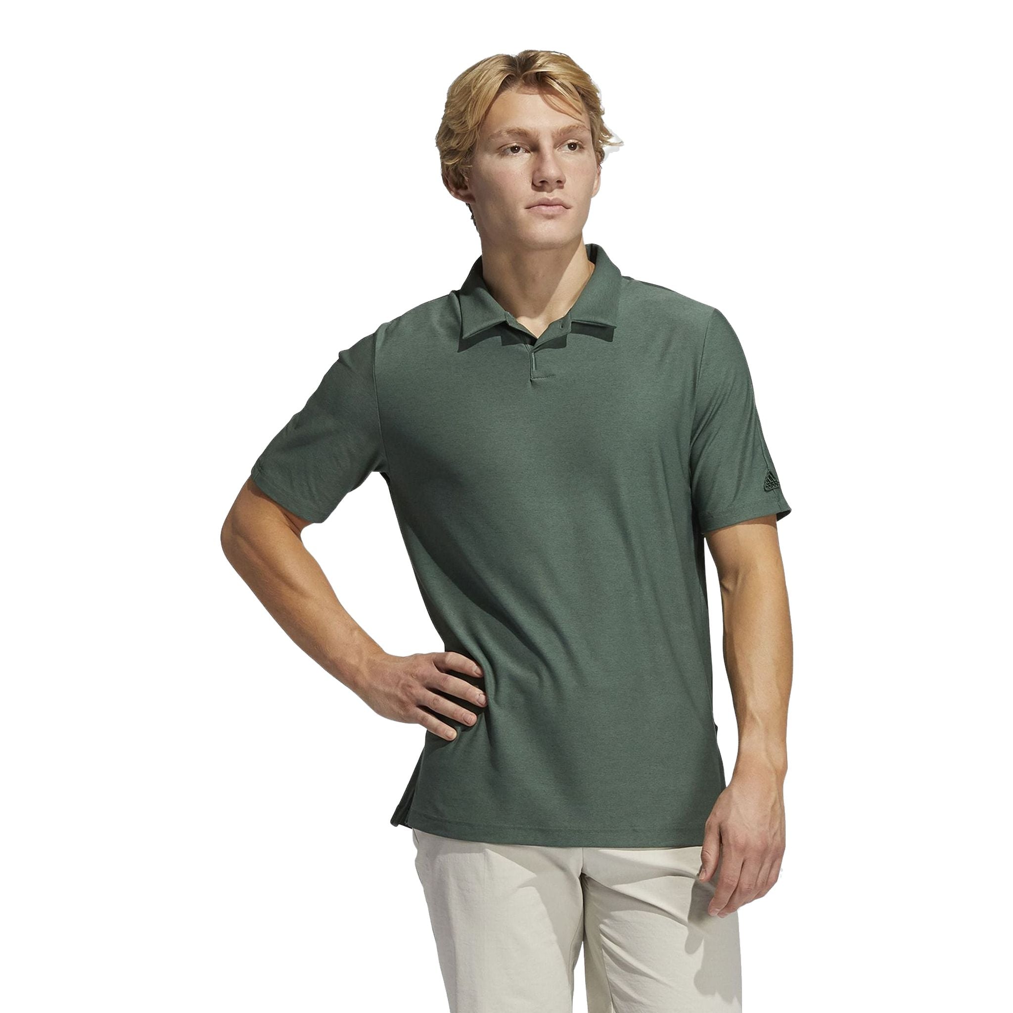 Polo Adidas Go-To Vert Oxide Homme