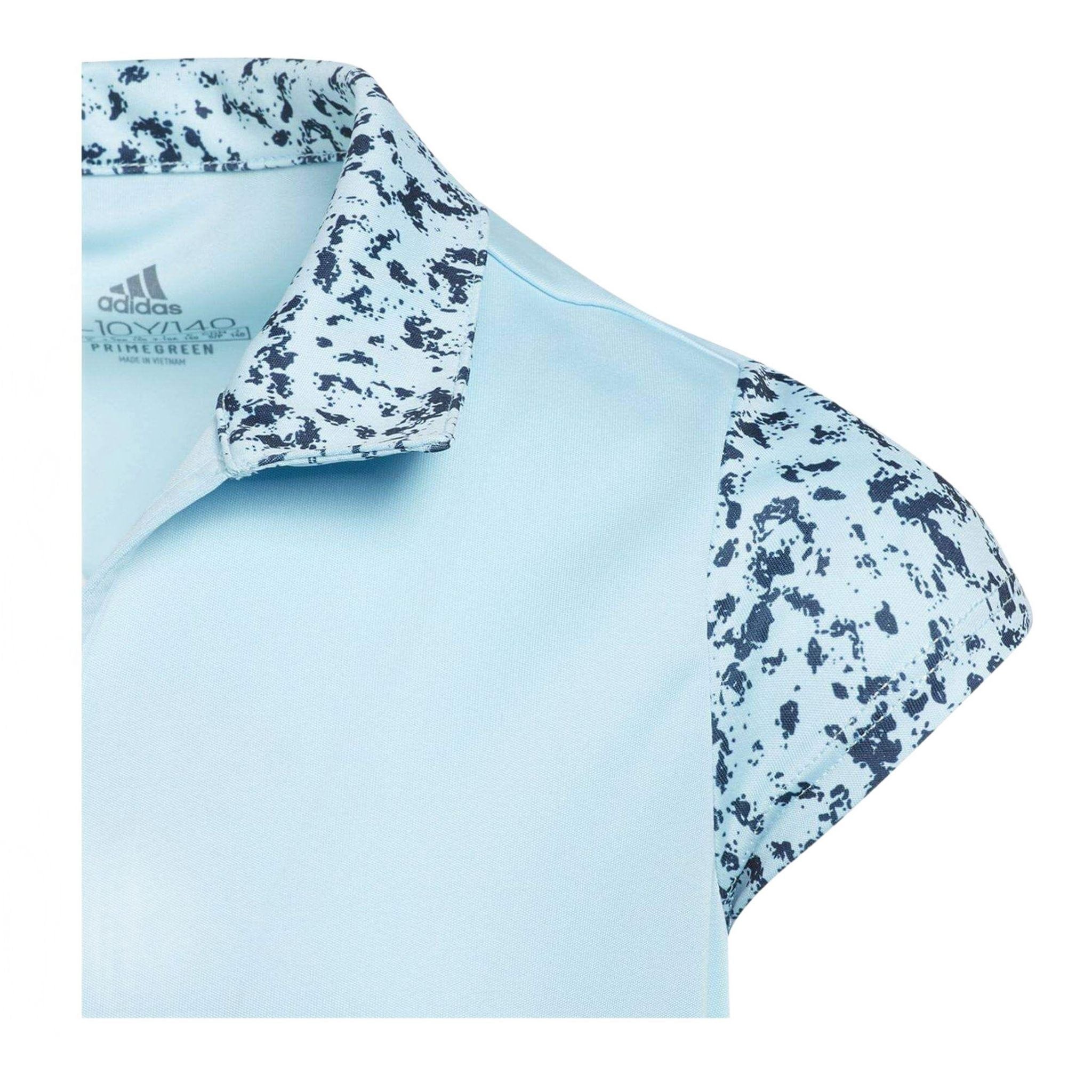 Polo Adidas à imprimé floral pour femme