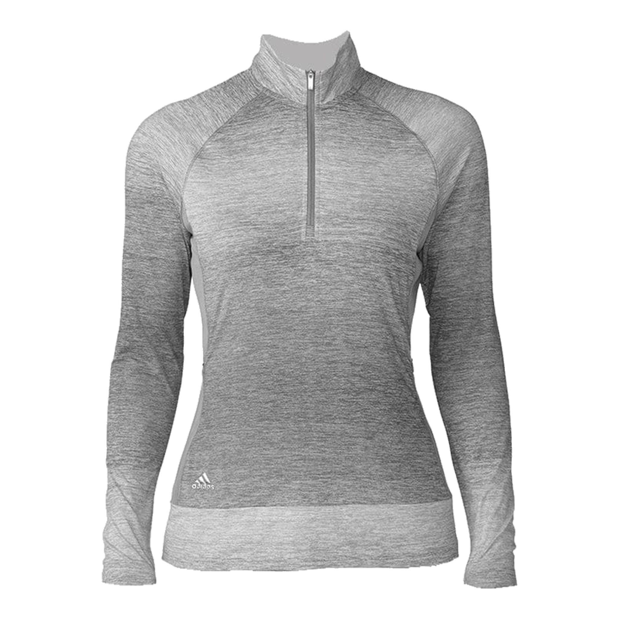 Veste de superposition Adidas Rangewear demi-zip grise pour femme