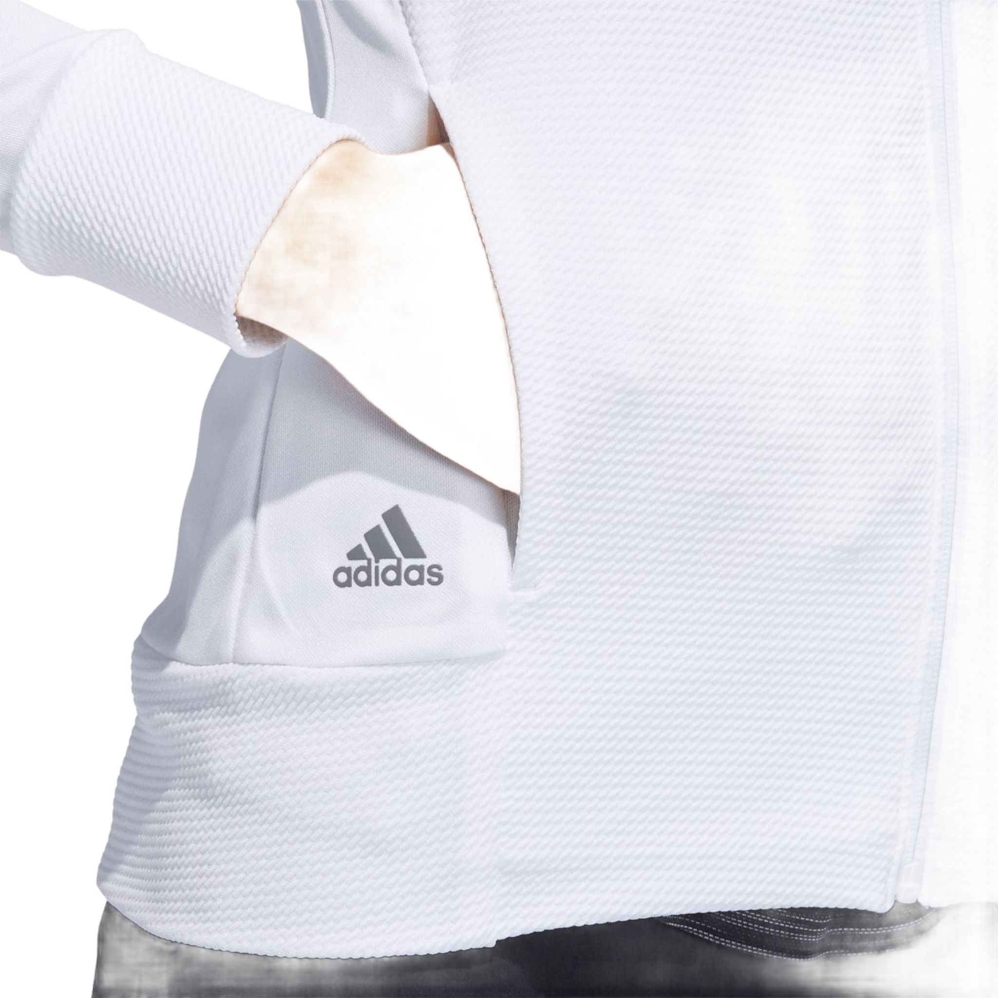 Veste zippée texturée Adidas pour femme