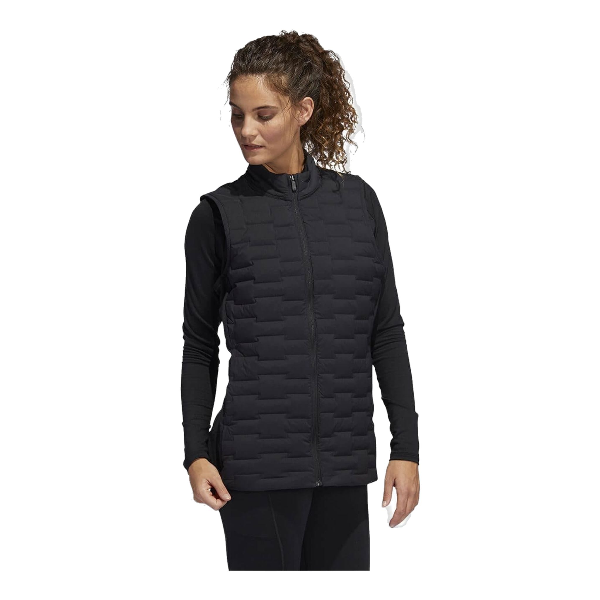 Gilet Adidas W noir givré pour femme